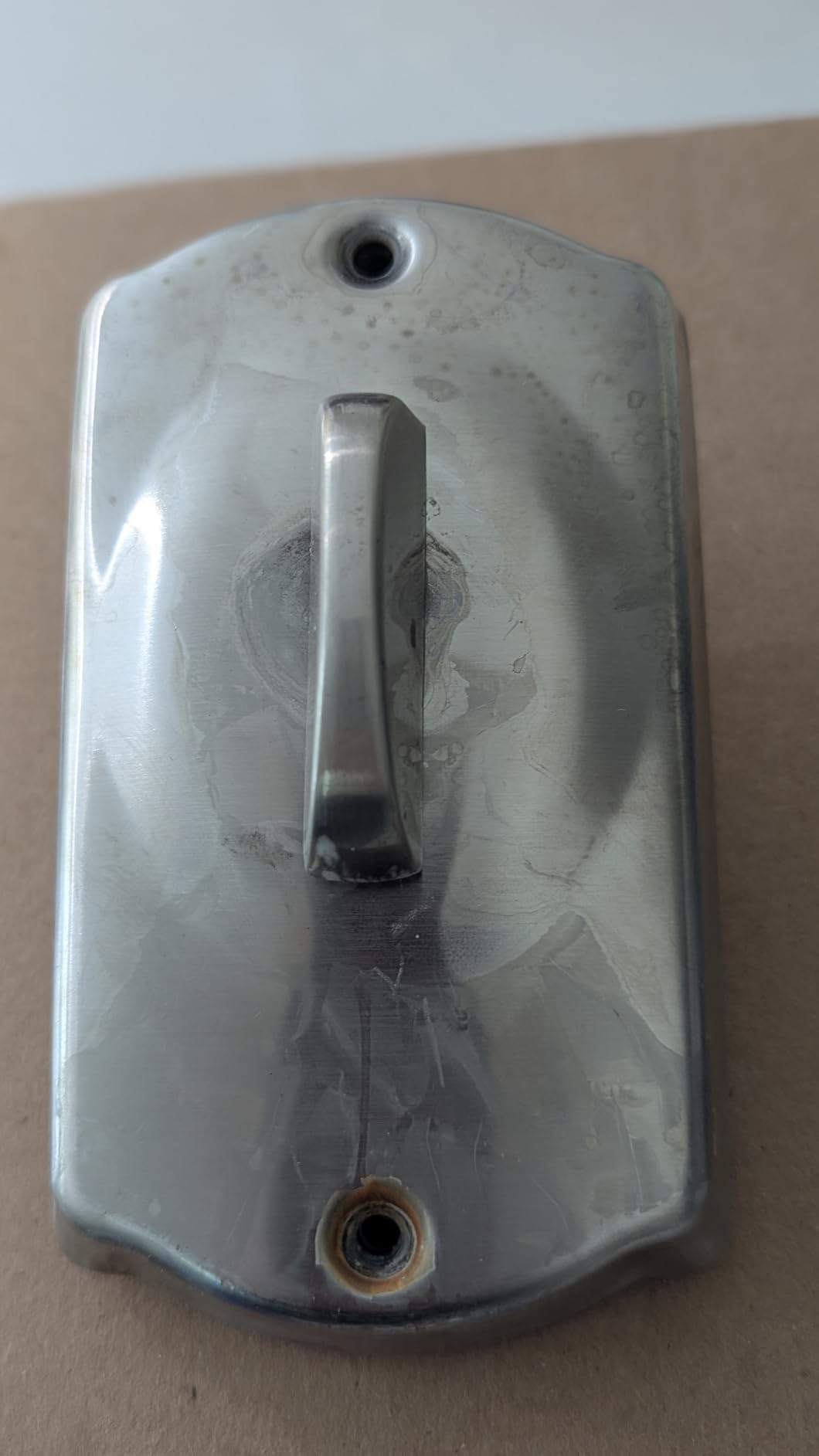 Schlage Electronic Keypad Deadbolt Lock, Camelot Trim, Satin Nickel customer photo 1