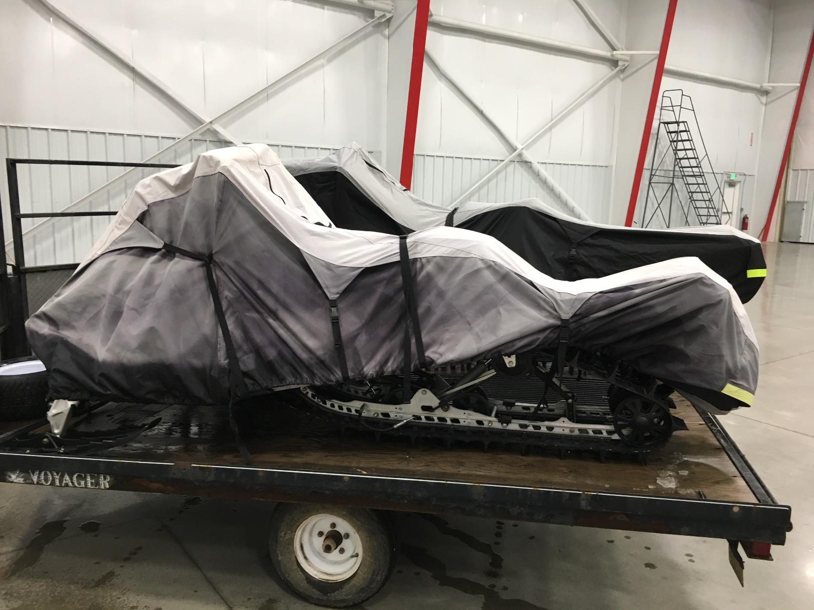 Classic Accessories Deluxe Snowmobile Travel Cover, Fits Snowmobiles 119