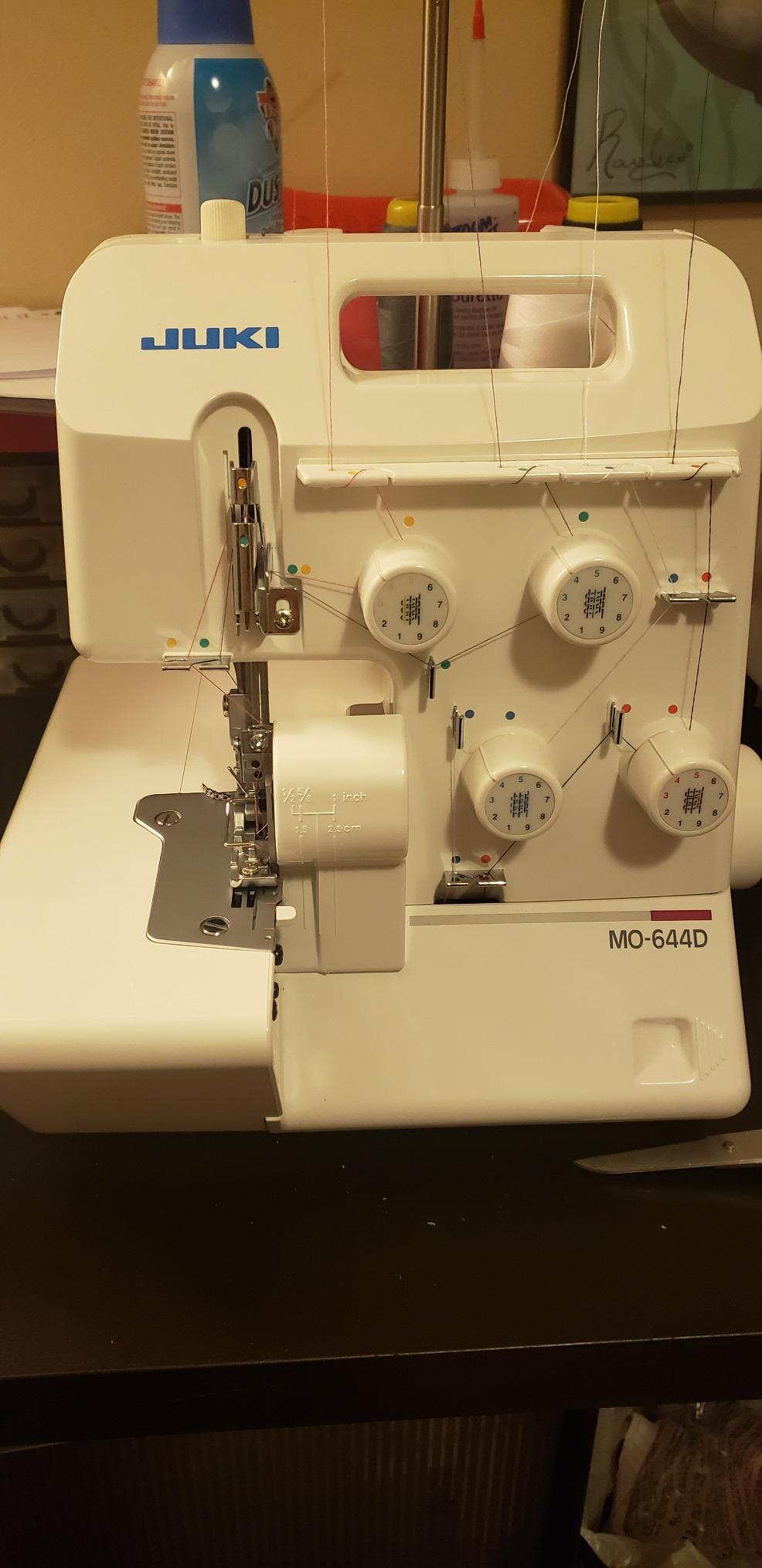 JUKI MO644D Portable Serger, White customer photo 1