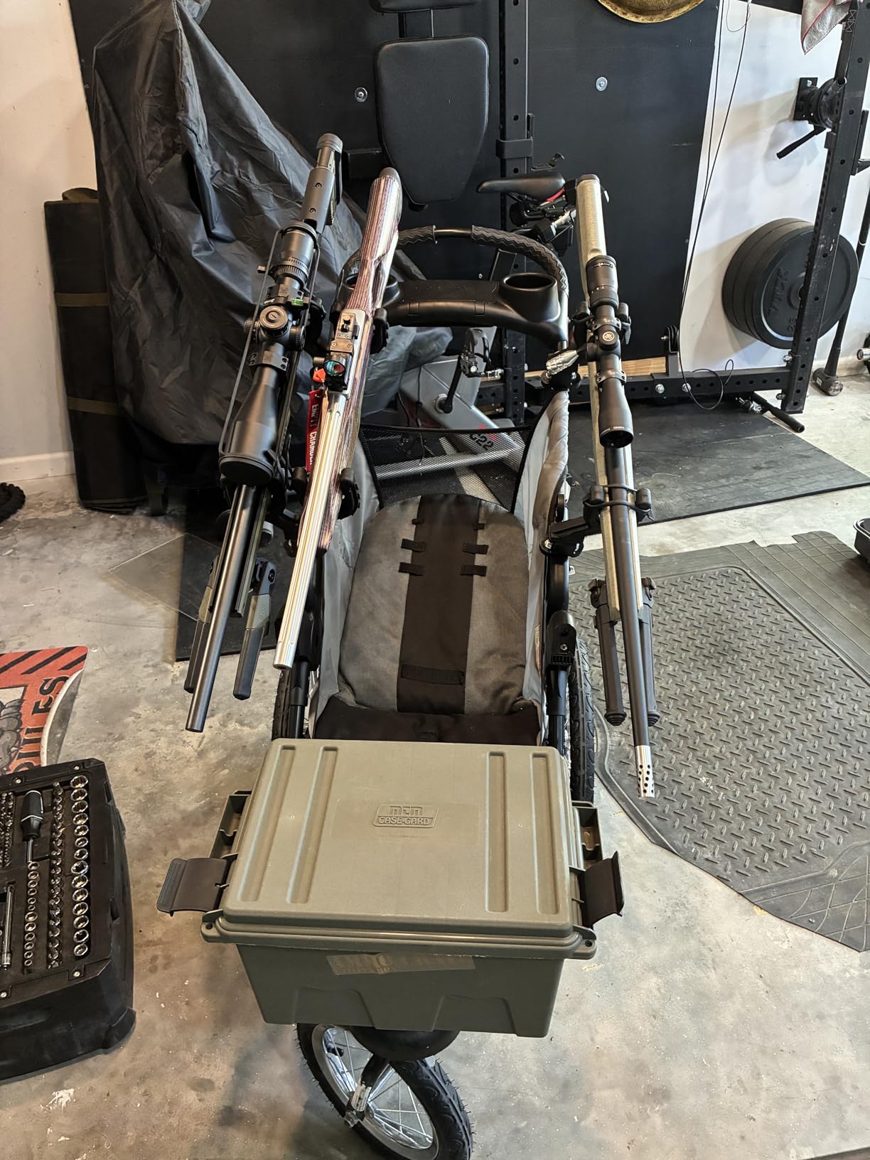 Graspur Double ATV Gun & Bow Rack - Model ATV2 customer photo 2