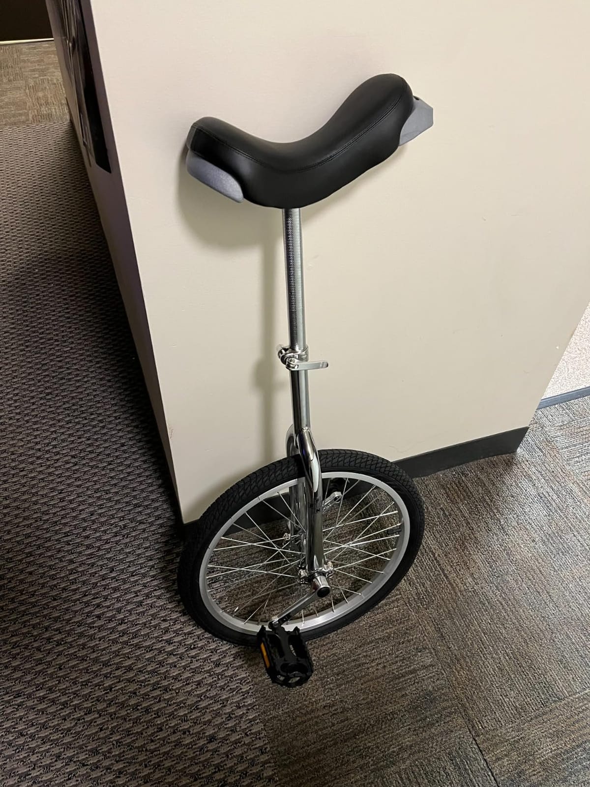 Fun 20 Inch Wheel Chrome Unicycle with Alloy Rim customer photo 1