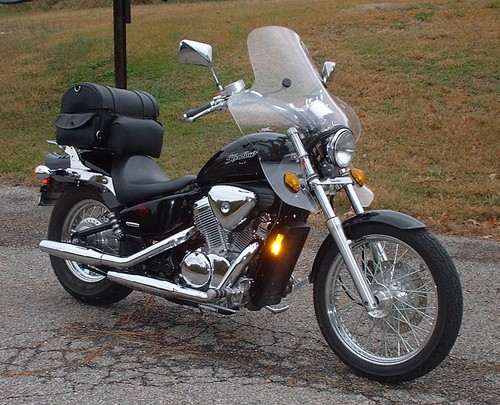 Saddlemen 3515-0096 Drifter Deluxe Sissy Bar Bag with Plain Roll Bag, Black customer photo 1