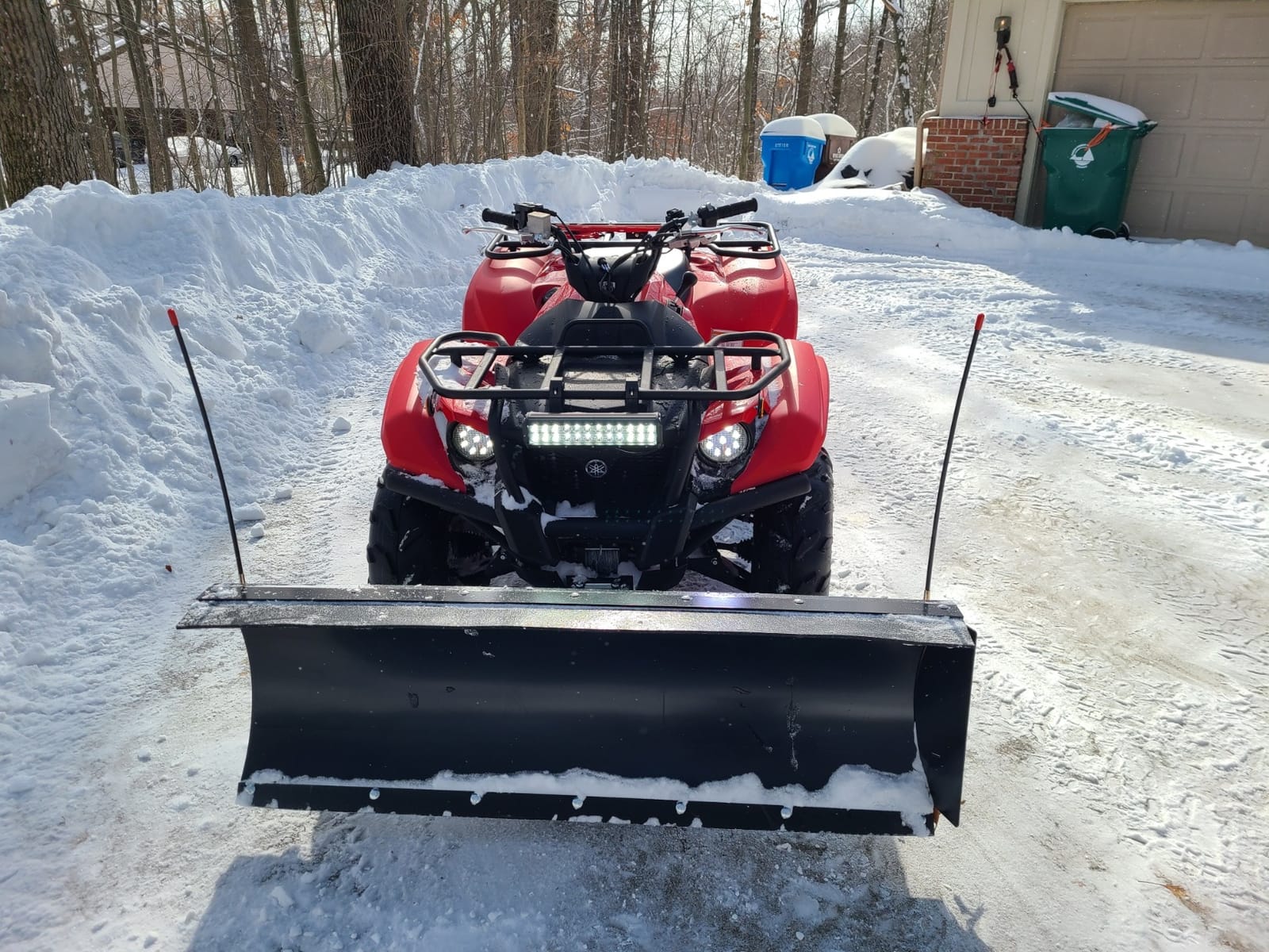 WARN 78950 ProVantage Steel Plow Blade with Wear Bar, 50