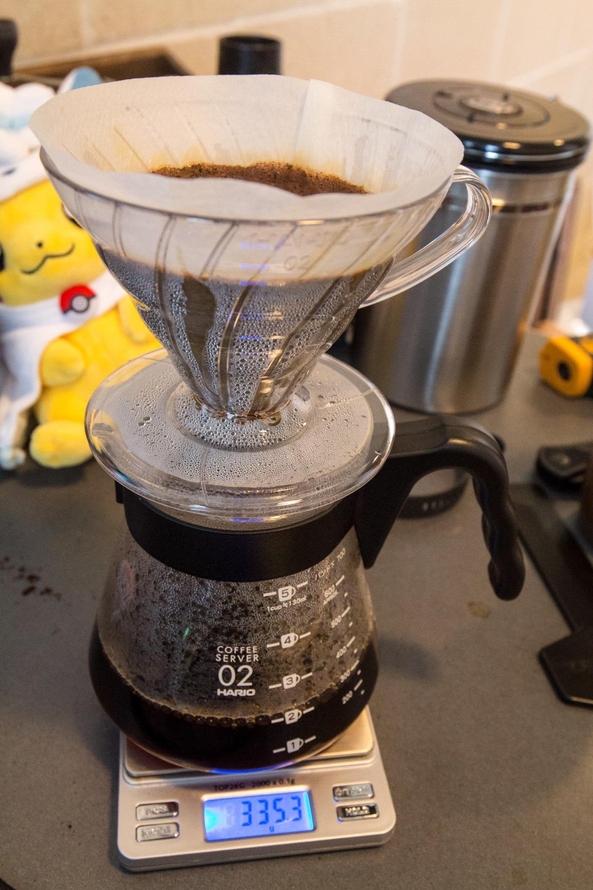 Hario V60 Pour Over Coffee Starter Set, Size 02, Brown customer photo 2