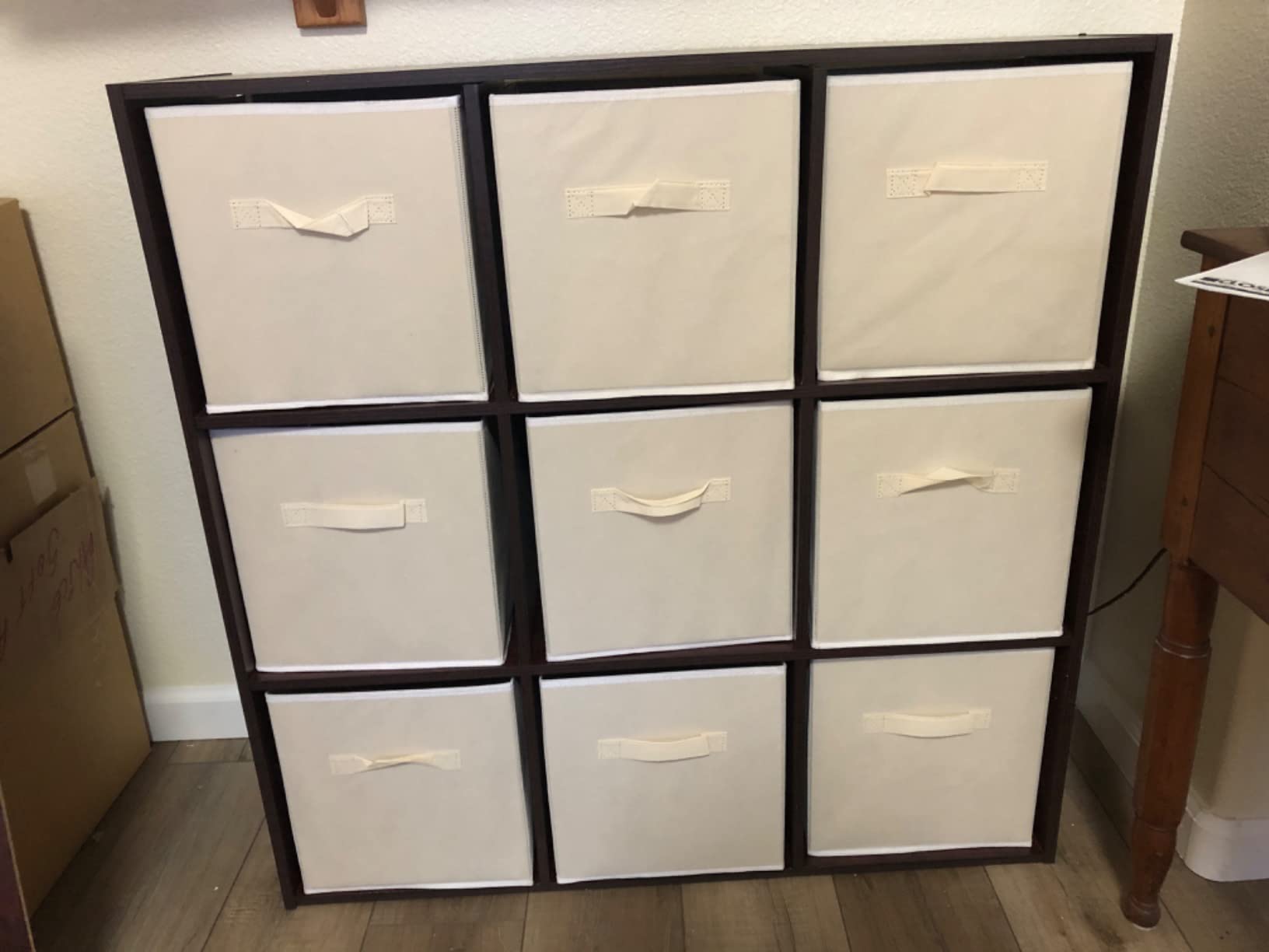 ClosetMaid Cubeicals 6 Cube Storage Shelf Organizer Bookshelf, Stackable, Vertical or Horizontal, Easy Assembly, Wood, White Finish customer photo 2