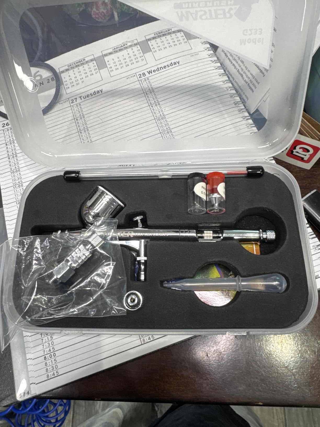 Master Airbrush G233 Performance Pro Airbrush Kit with 3 Nozzle Sets customer photo 1