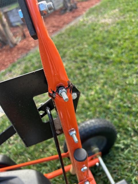 Agri-Fab Pull Behind Broadcast Spreader for Seed, Fertilizer, Salt and Ice Melt, 130 lb Hopper Capacity with Universal Hitch and 12 Ft Spread Width customer photo 2