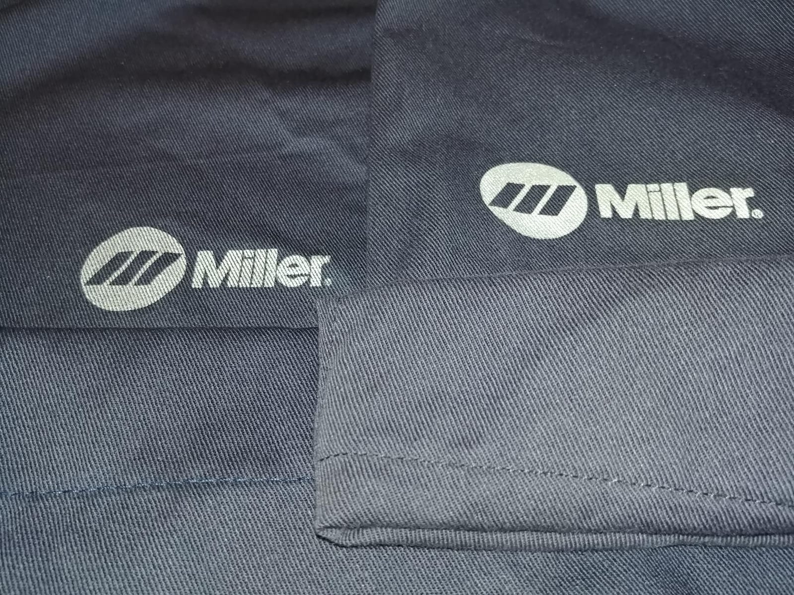 Miller Classic Cloth Welding Jacket, 9oz Navy Cotton, XL, Flame Resistant customer photo 1