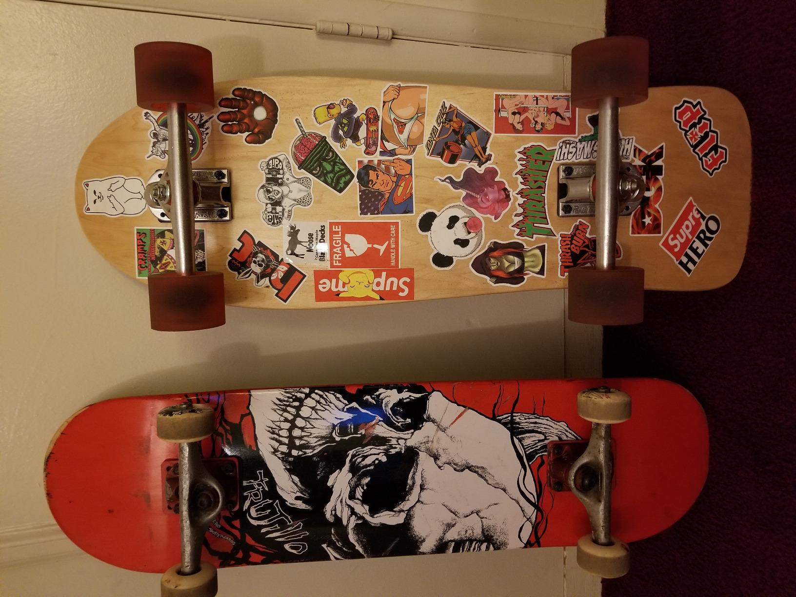 Moose Old School Skateboard Deck (10