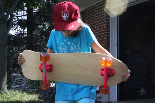 Moose Old School Skateboard Deck (10