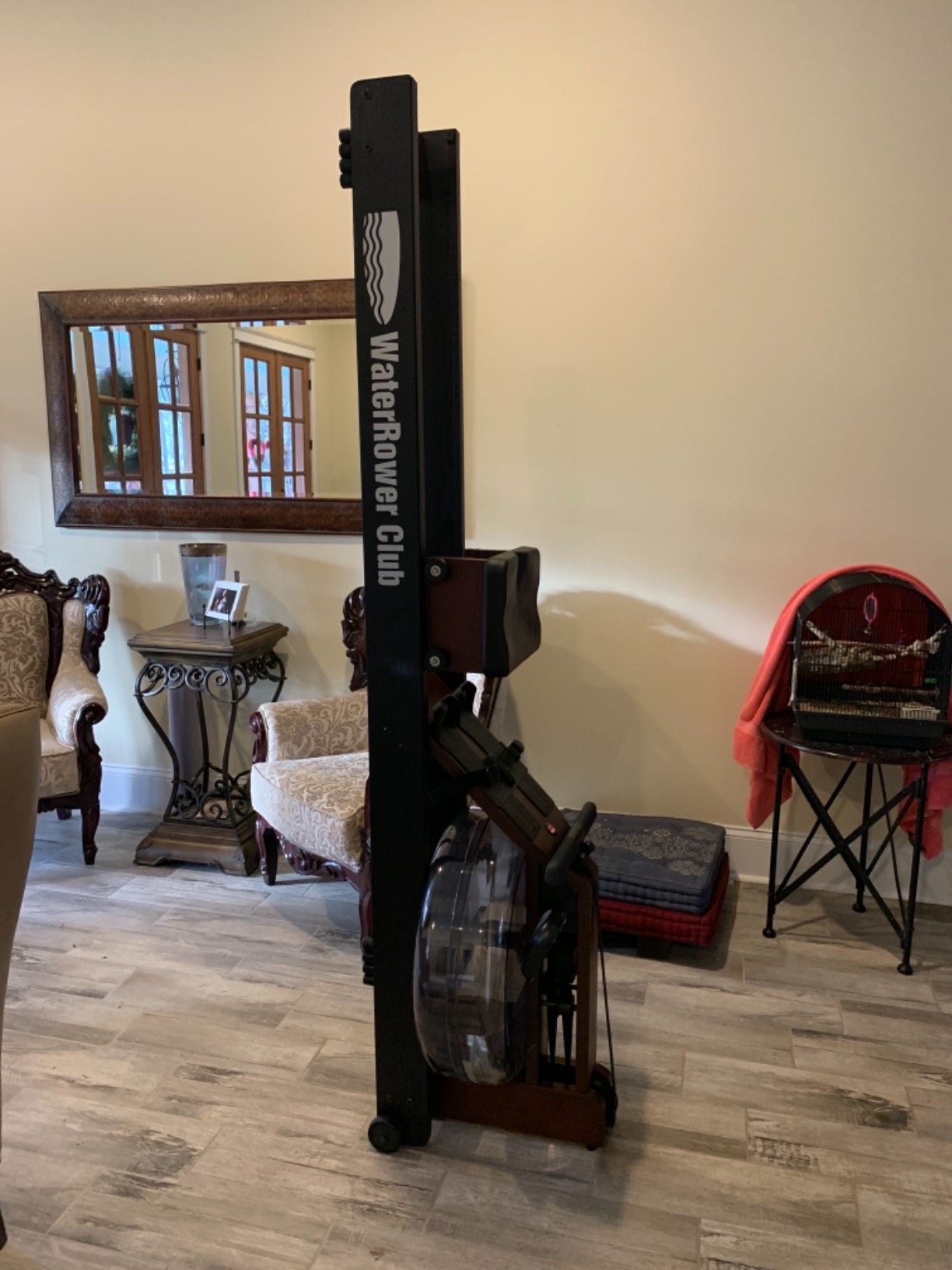 WaterRower Club Rowing Machine with S4 BLE Monitor | USA Made Water Rower | Original Handcrafted Erg Row Machine for Home Use & Gym customer photo 1