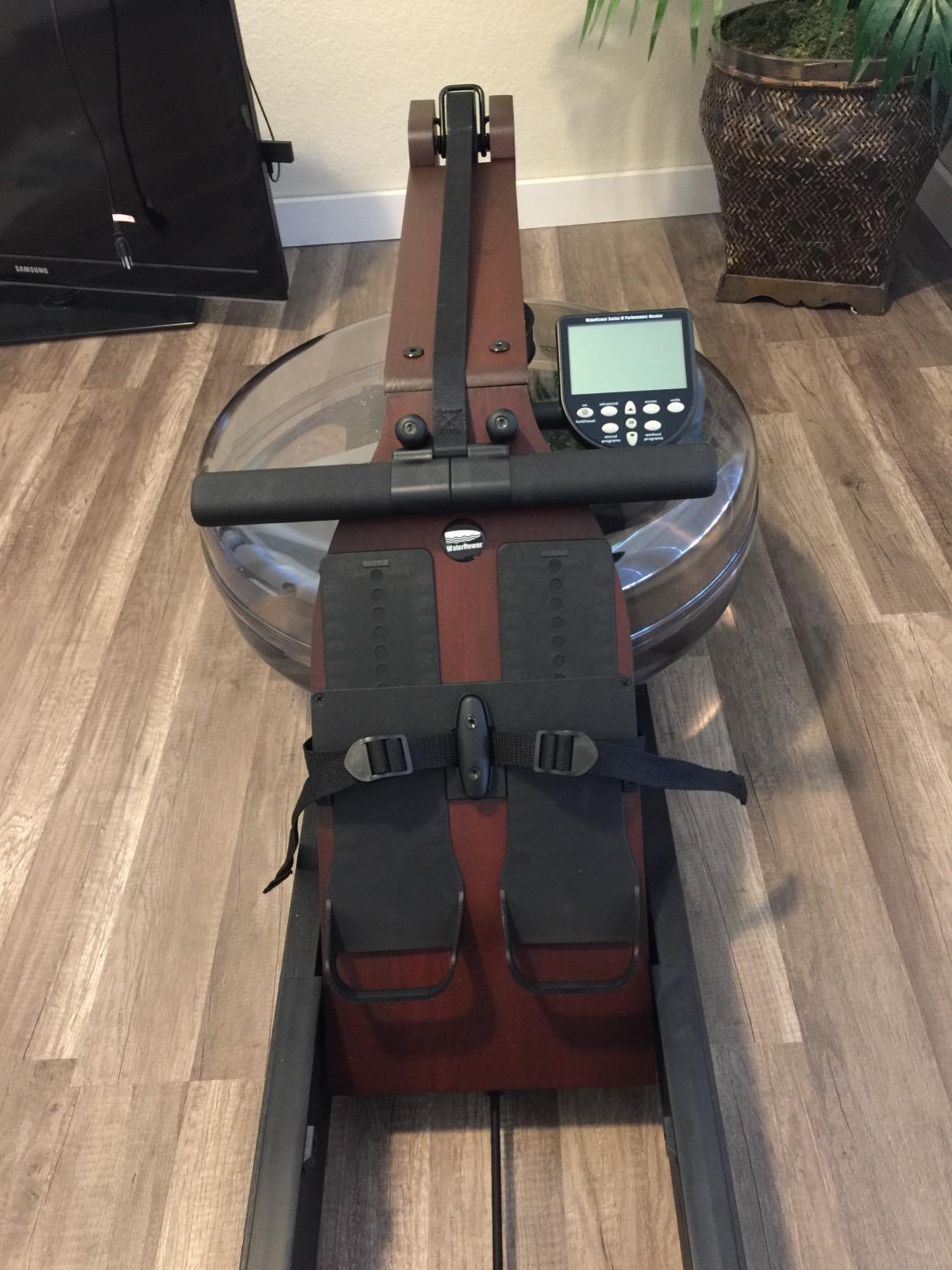 WaterRower Club Rowing Machine with S4 BLE Monitor | USA Made Water Rower | Original Handcrafted Erg Row Machine for Home Use & Gym customer photo 2
