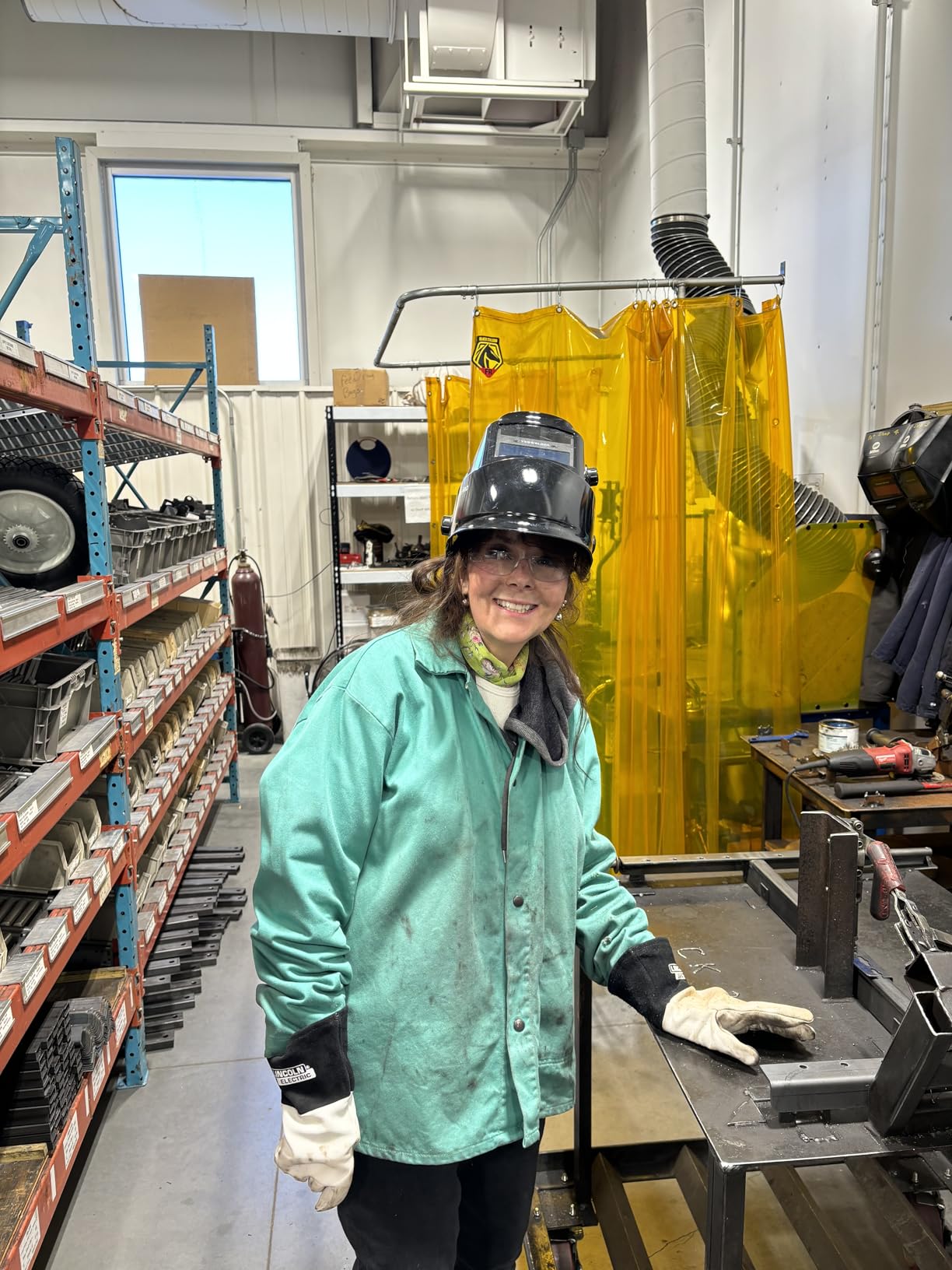 Lincoln Electric Grain Leather TIG Welding Gloves | Comfortable | Lightweight | K2981 - (M -XL) | customer photo 1