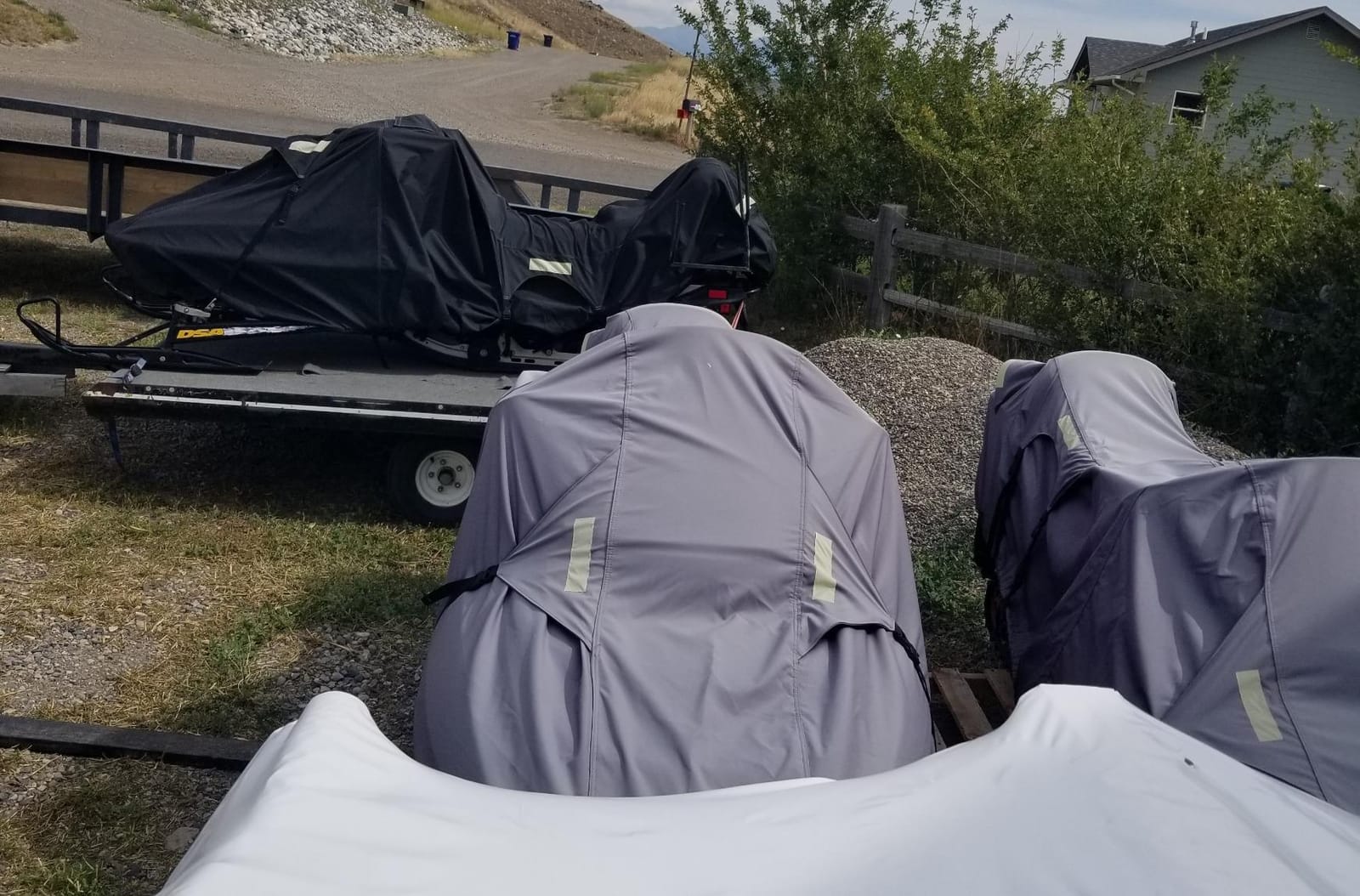 Budge Sportsman Trailerable Snowmobile Cover, Waterproof, Fits Up to 115