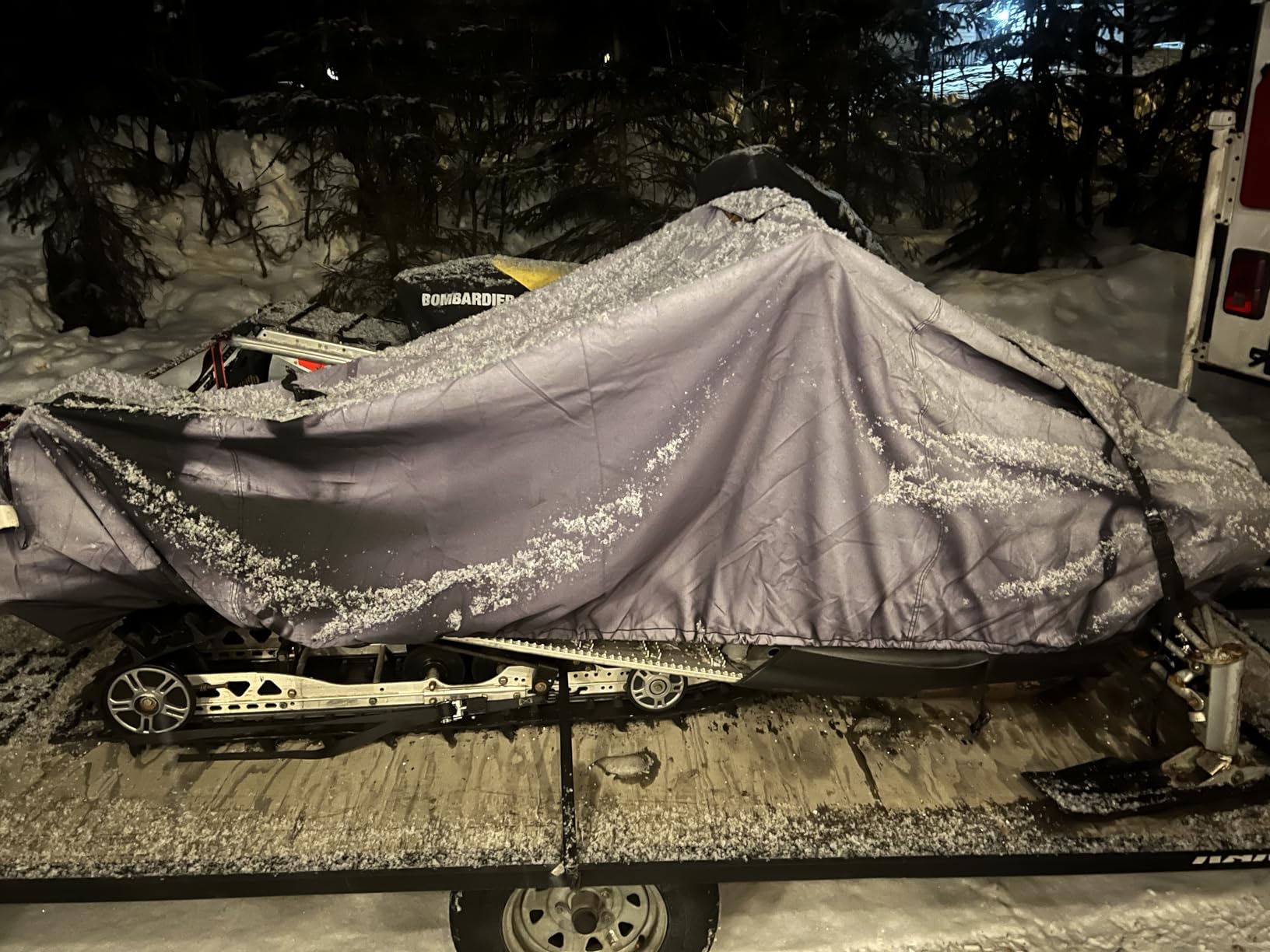 Budge Sportsman Trailerable Snowmobile Cover, Waterproof, Fits Up to 145
