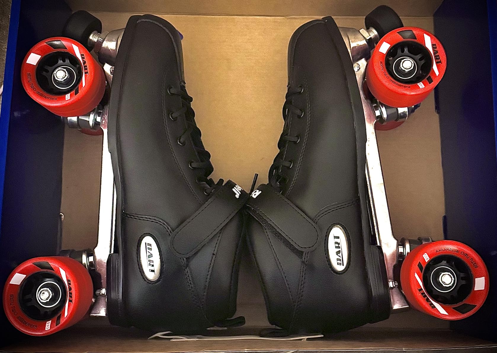 Riedell Dart Roller Skates for Men and Women - Colorful Ultra-Durable Speed Skate with Precision Fit and ABEC-5 Bearings customer photo 1