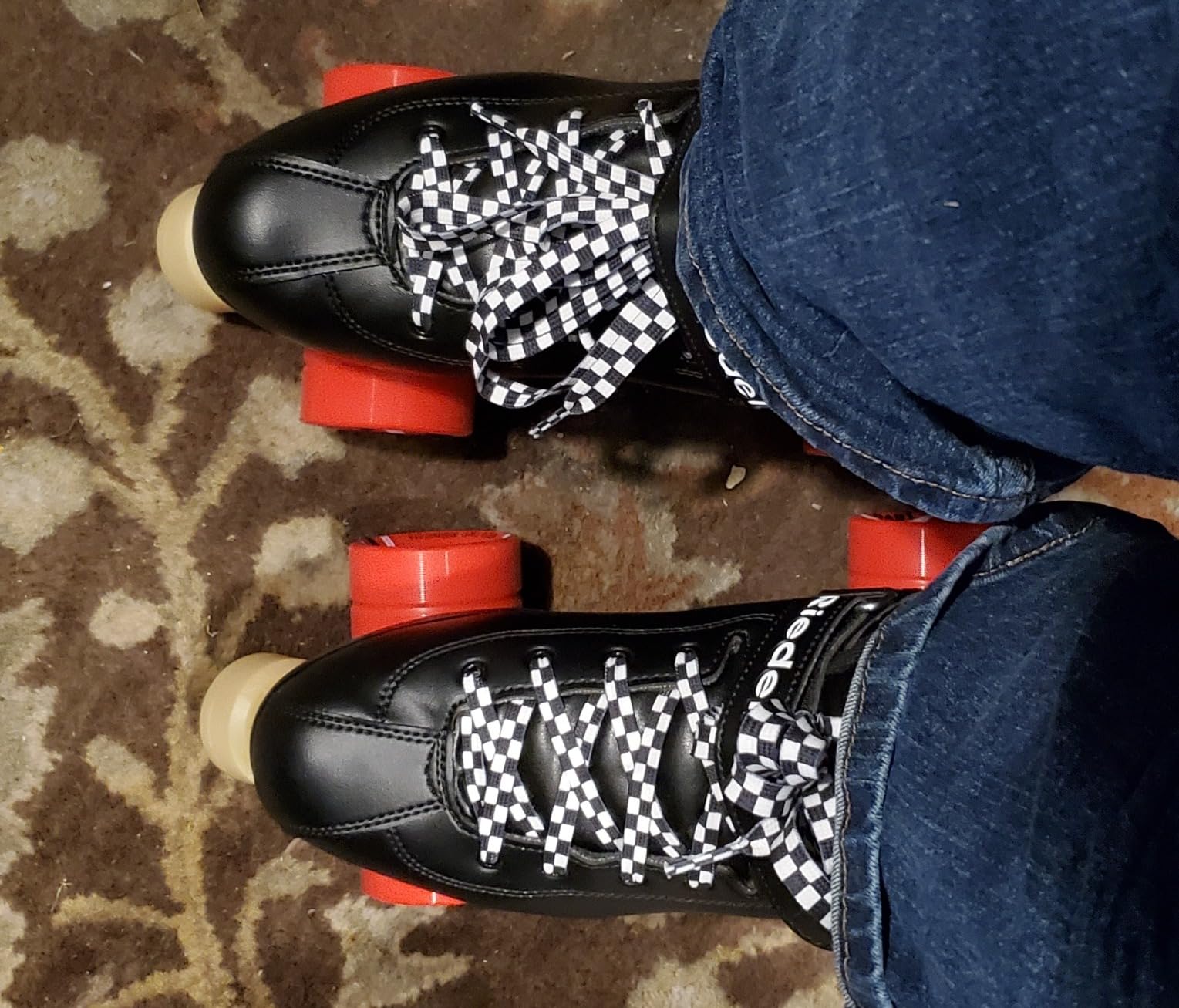 Riedell Dart Roller Skates for Men and Women - Colorful Ultra-Durable Speed Skate with Precision Fit and ABEC-5 Bearings customer photo 2