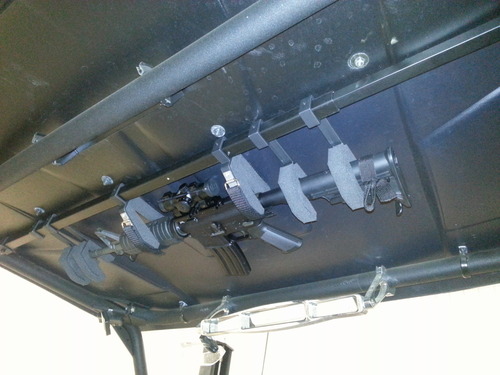 Big Sky Racks SBR-2G-UTV Dual Gun Skybar UTV Telescoping Rifle Rack customer photo 2