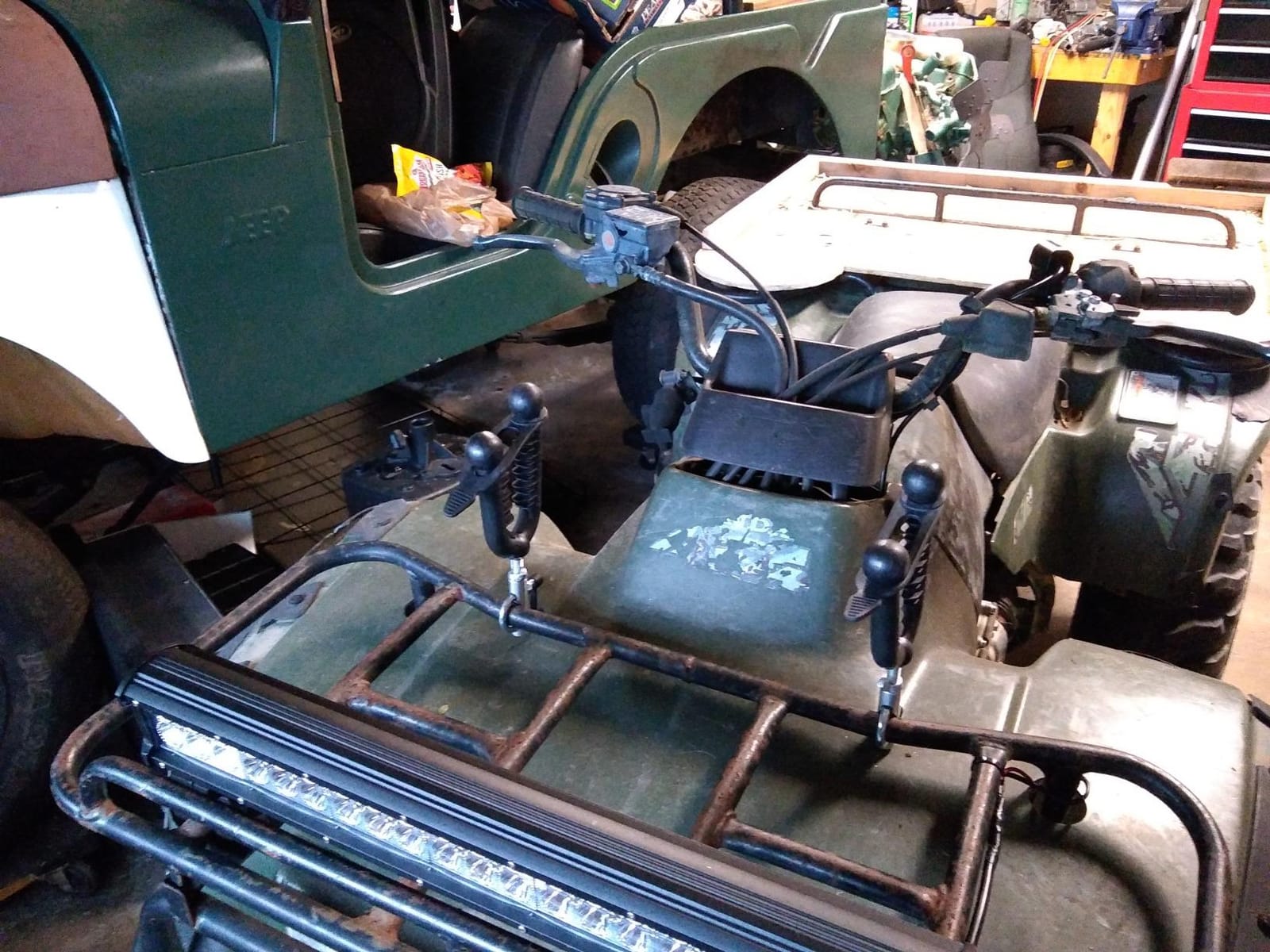 Pack Rack Plus - Gun & Bow Rack for ATVs and Bikes - Model PRP1 customer photo 1