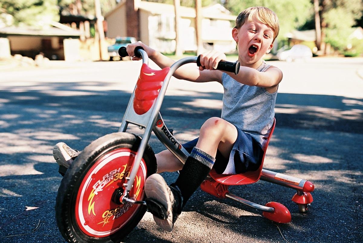 Riprider FlashRider 360 Drift Trike | Pedal Drifting Tricycle (Red) customer photo 1