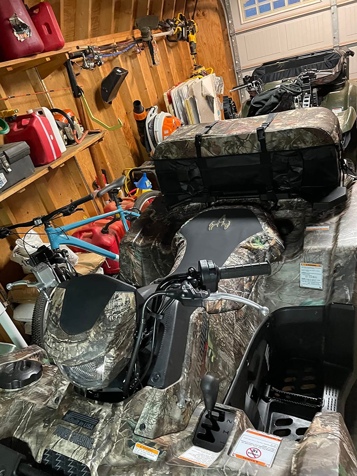 ATV Tek Arch Series Hunting and Fishing Expedition ATV/UTV Rear Rack Cargo Bag, Kings Mountain Shadow Camo, Waterproof ATV Bag with Spacious Compartments, Steel Frame Support customer photo 1
