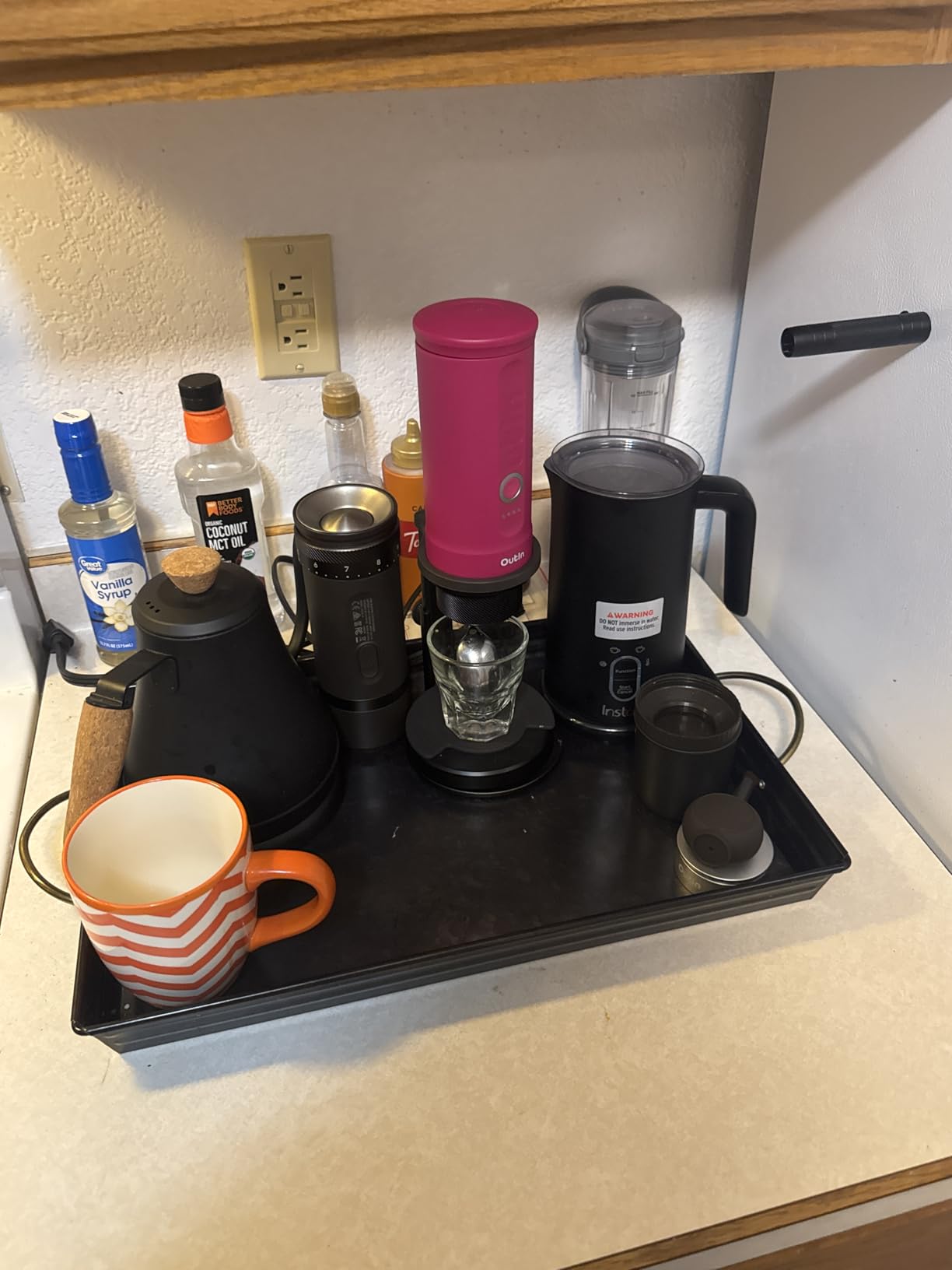 OutIn Claro Portable Coffee Scale, Timer Function, Rechargeable customer photo 2