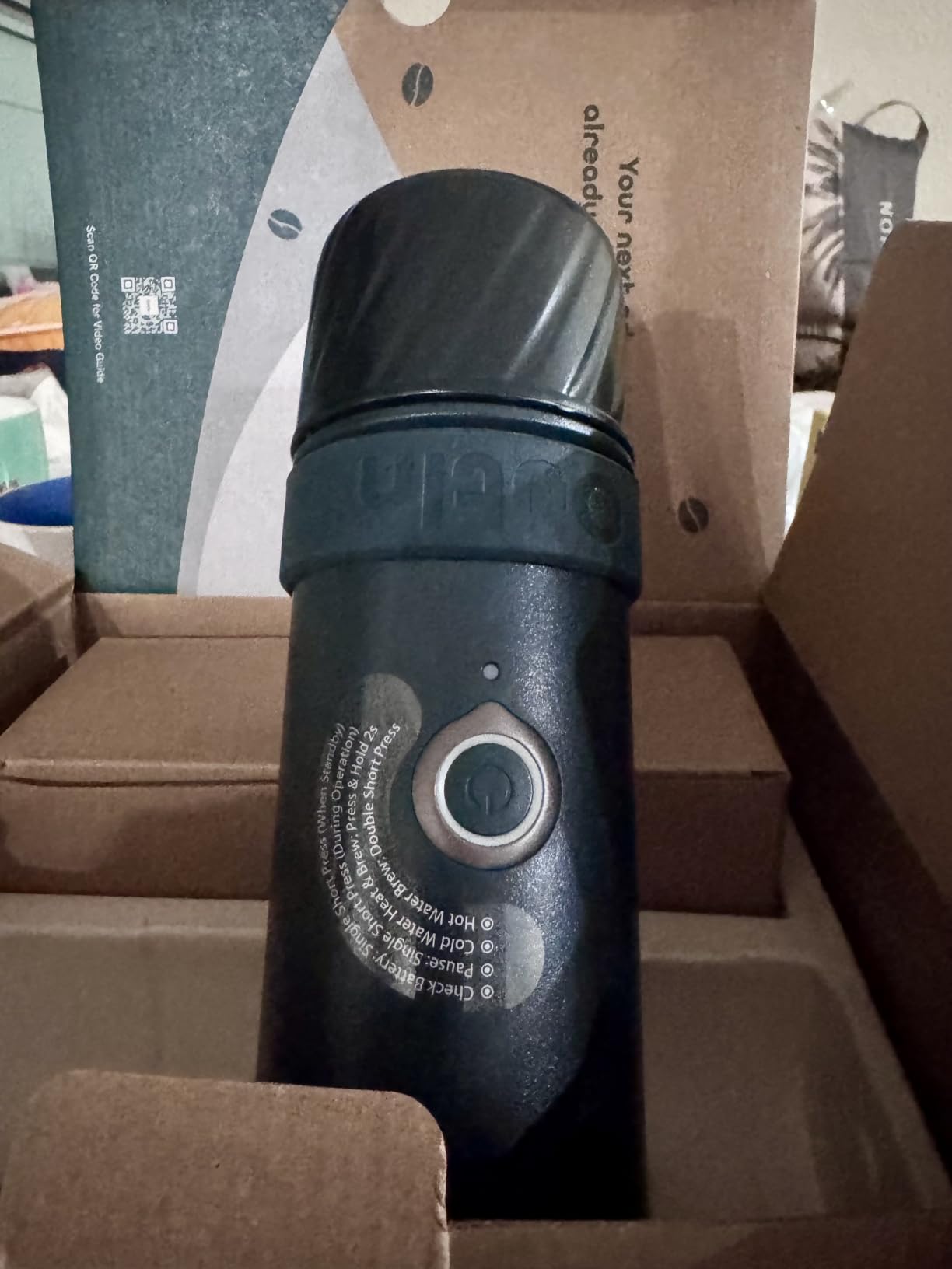 OutIn Mino Portable Electric Espresso Machine for Travel with Self-Heating customer photo 2