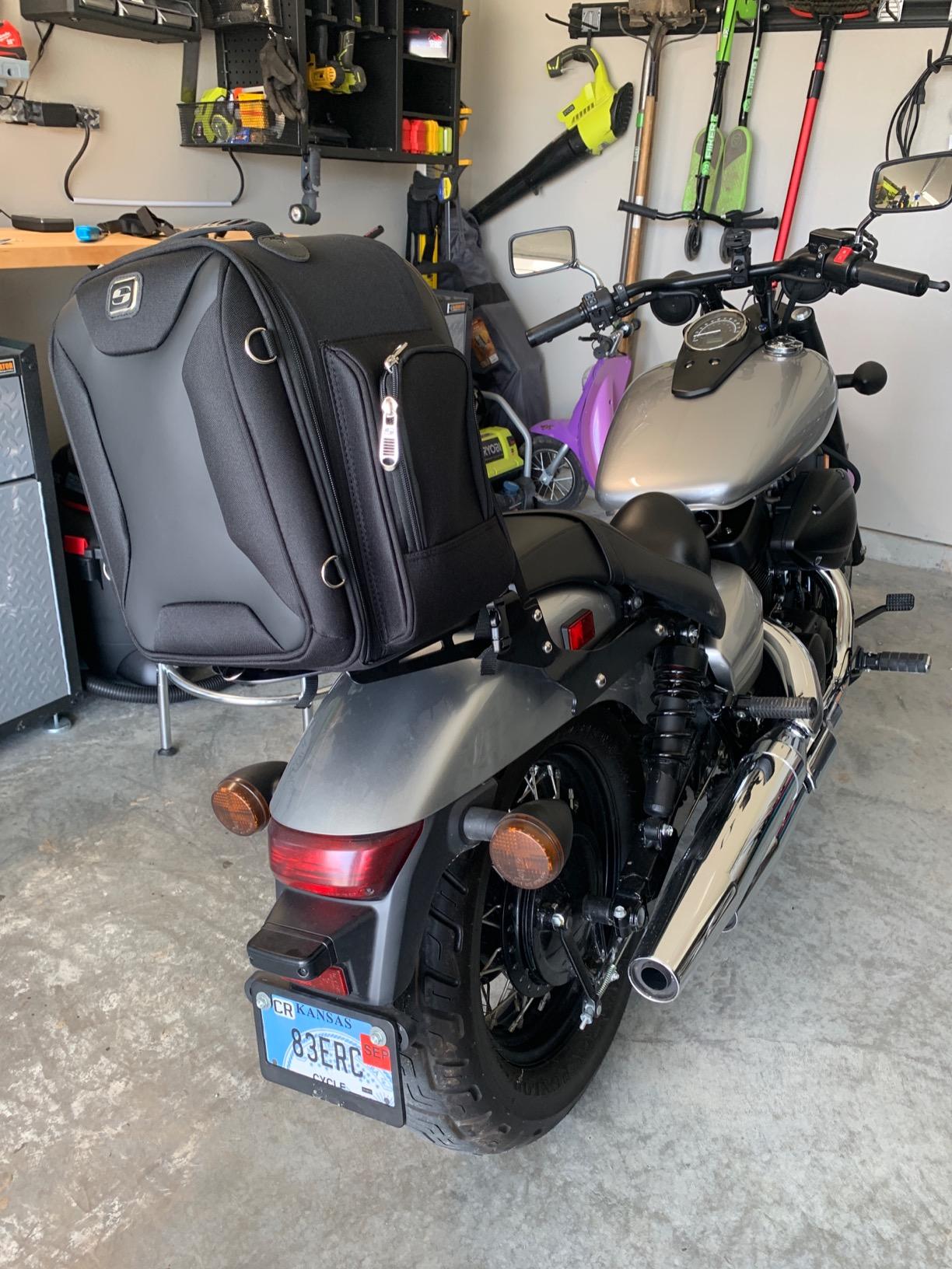 Saddlemen 3515-0139 Sport Sissy Bar Bag customer photo 2
