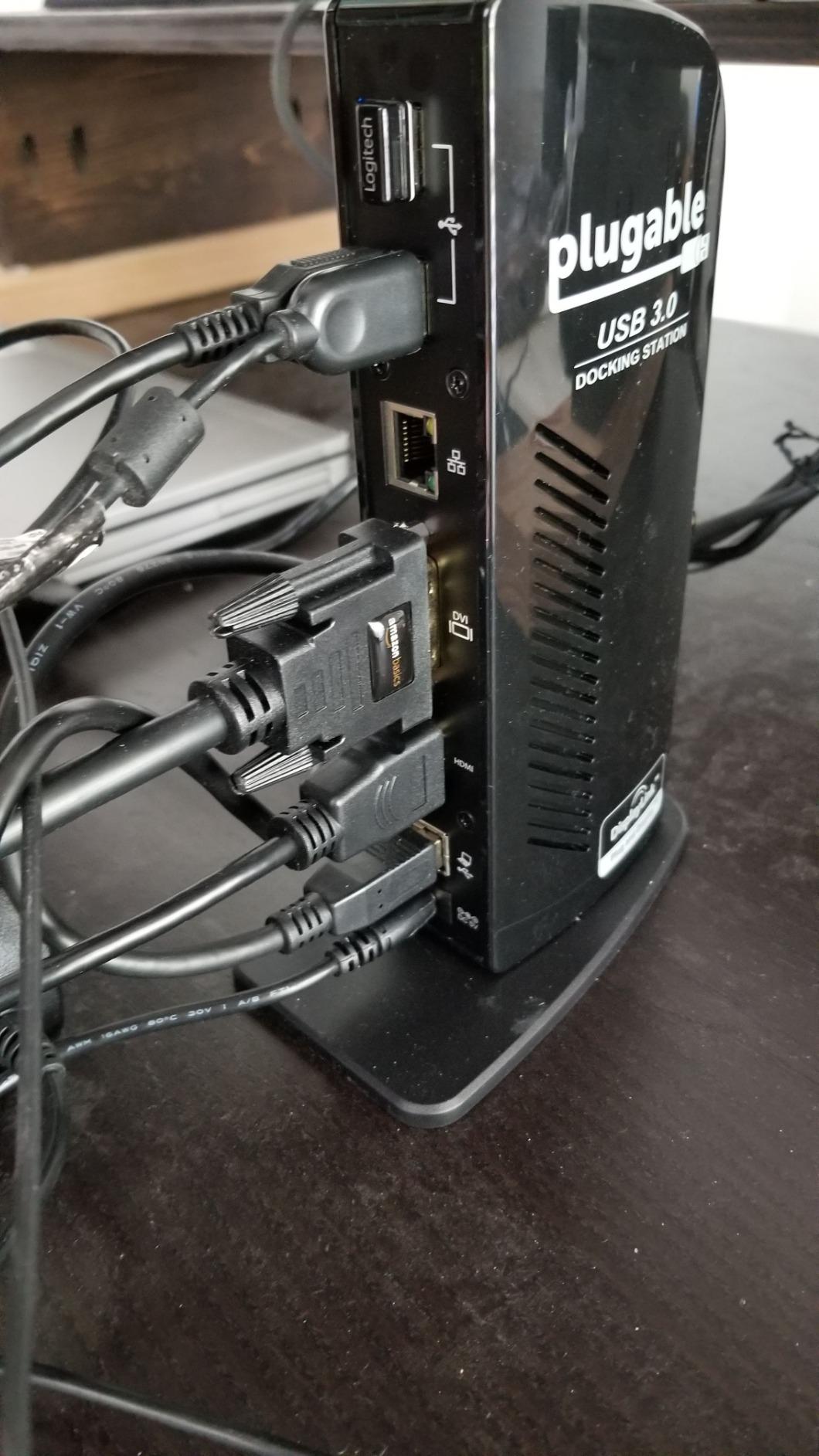 Plugable Universal Laptop Docking Station Dual HDMI Monitor (UD-3900) customer photo 2