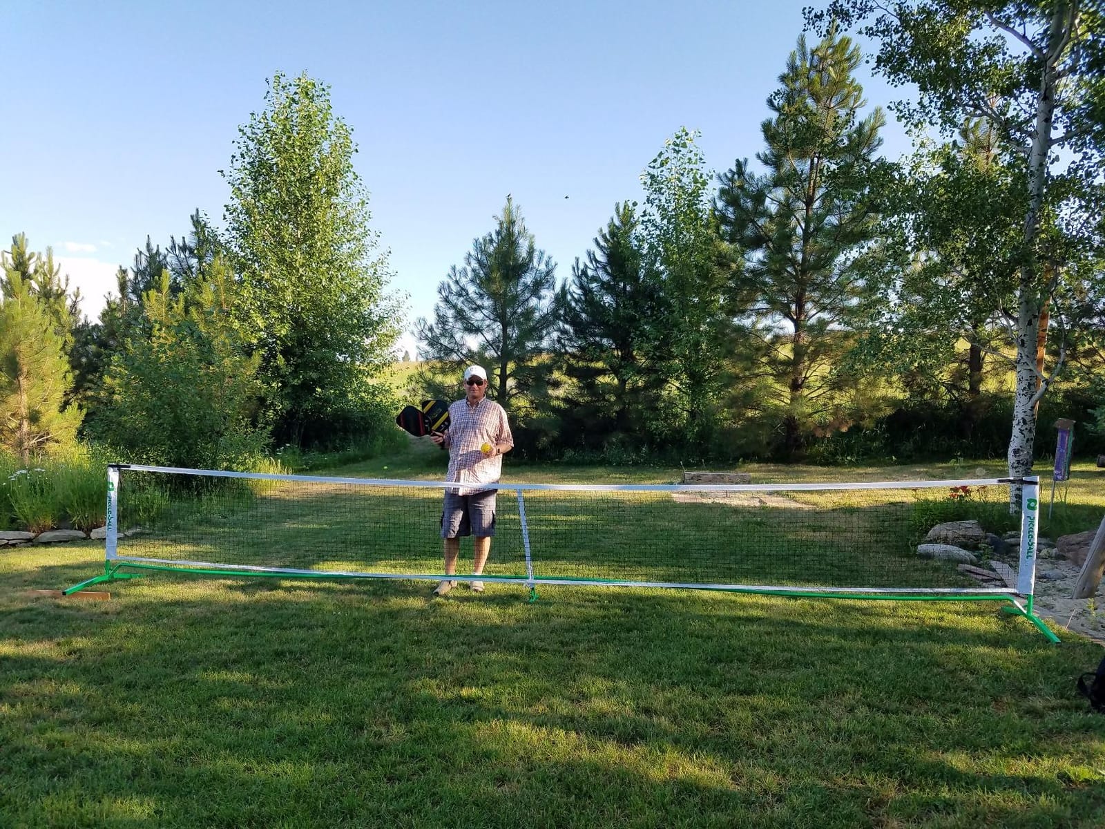 Pickle-Ball 3.0 Tournament Pickleball Net with Carry Bag, 22 ft customer photo 1