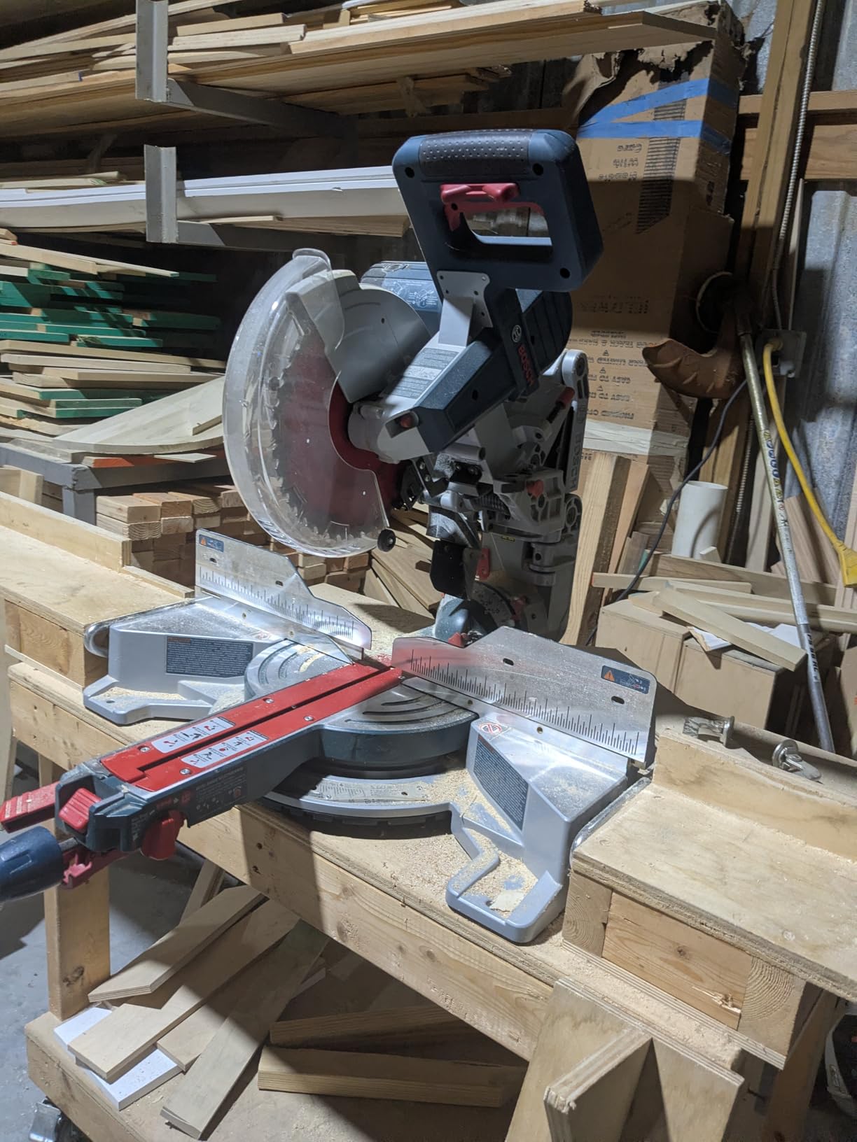 BOSCH 15.0 Amp CM10GD 10 In. Dual-Bevel Glide Miter Saw for Woodworking customer photo 2