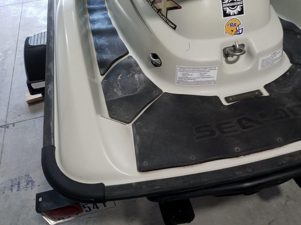 BlackTip Jetsports Traction Mat Kit Compatible with Sea-Doo 96-2002 GTX (Non 4-Tec)/97-2000 GTI customer photo 2