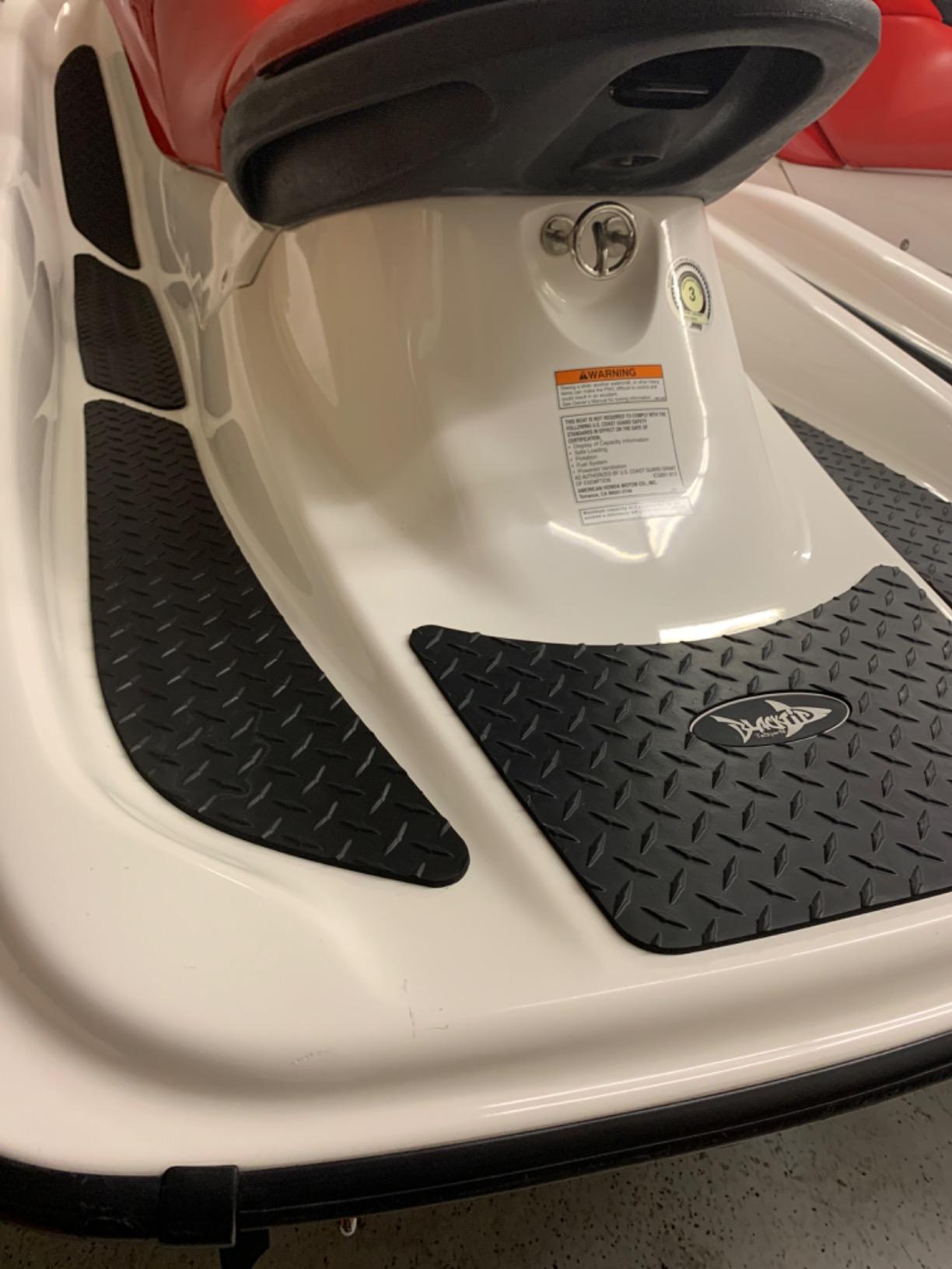 BlackTip Jetsports Traction Mats Compatible with Honda Aquatrax F-12/F-12X/F-12X GPS (Black Wishbone) customer photo 1