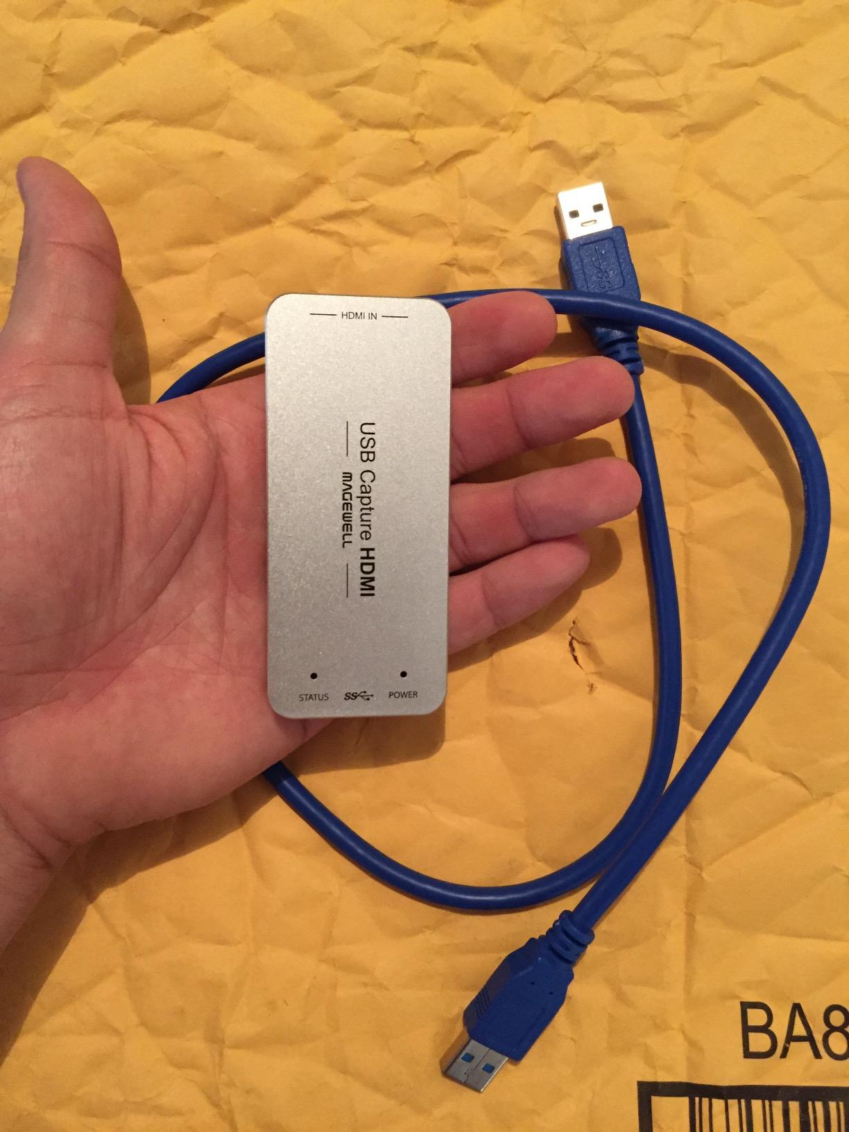 Magewell USB Capture HDMI Gen 2 - 1 Channel HDMI to USB Video/Audio Capture Device, Up to 1080p60 Recording (32060, Replaces XI100DUSB-HDMI) customer photo 2