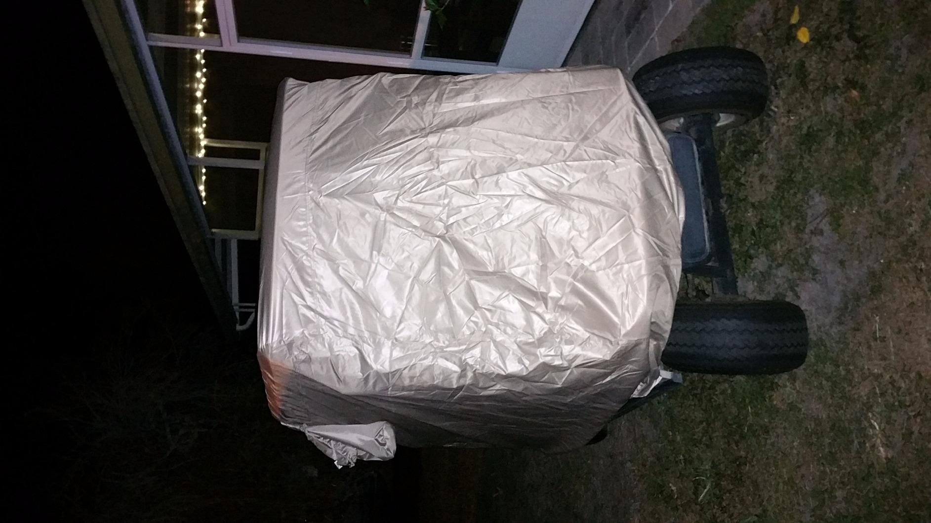 Classic Accessories Fairway Long Roof 4-Person Golf Cart Cover customer photo 2