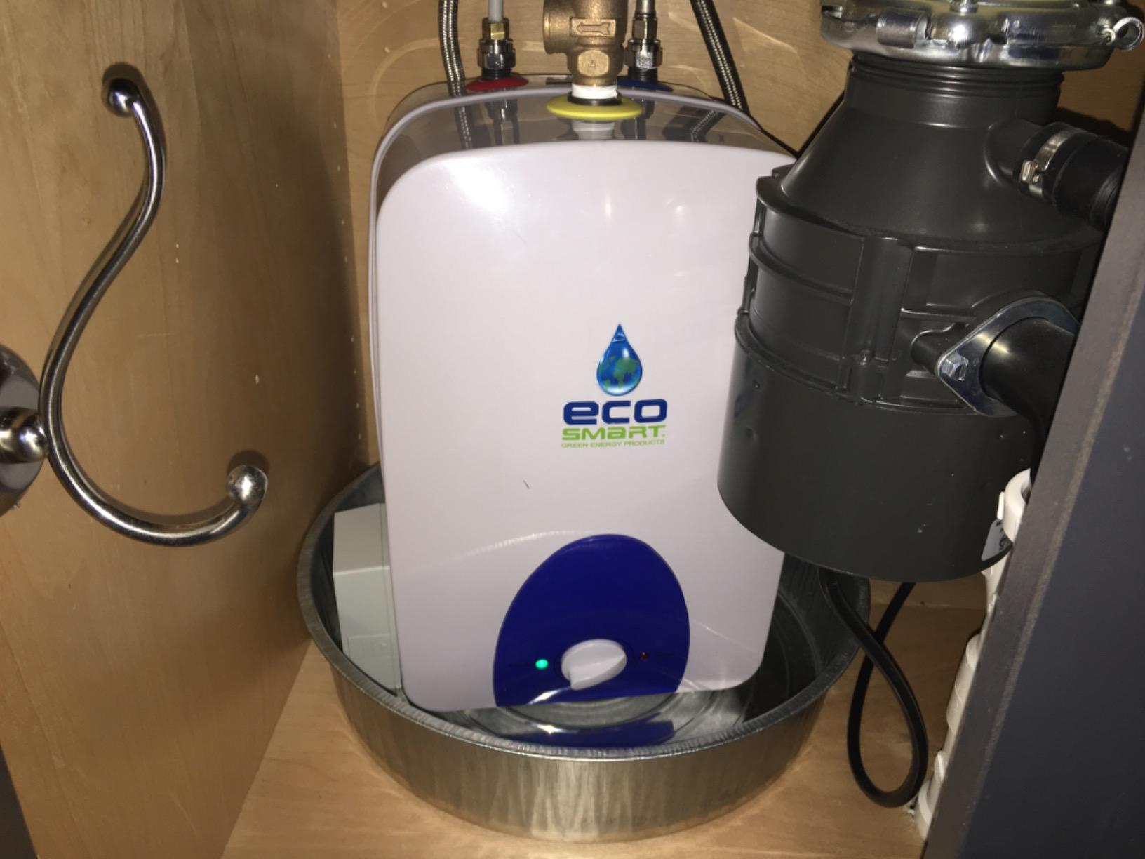 Ecosmart ECO MINI 2.5 2.5-Gallon 120V Electric Mini Tank Water Heater, White customer photo 2