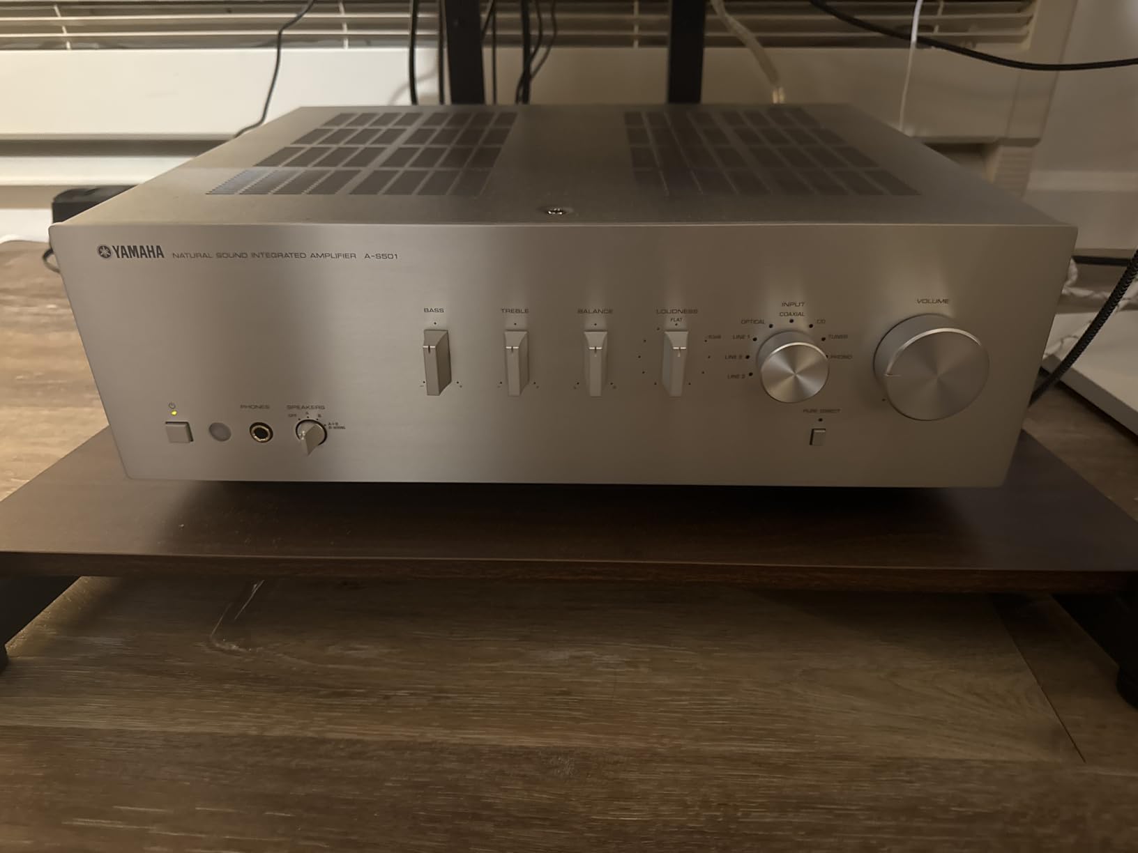 YAMAHA A-S801BL Natural Sound Integrated Stereo Amplifier (Black) customer photo 2