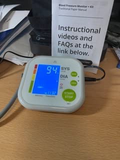 Greater Goods Upper Arm Blood Pressure Monitor for Home Use, Automatic customer photo 2