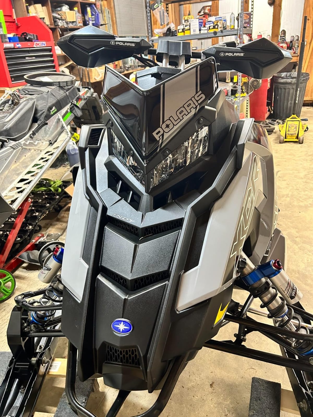 Polaris Low Windshield, for Snowmobile Models, Genuine OEM - 2880387 customer photo 2