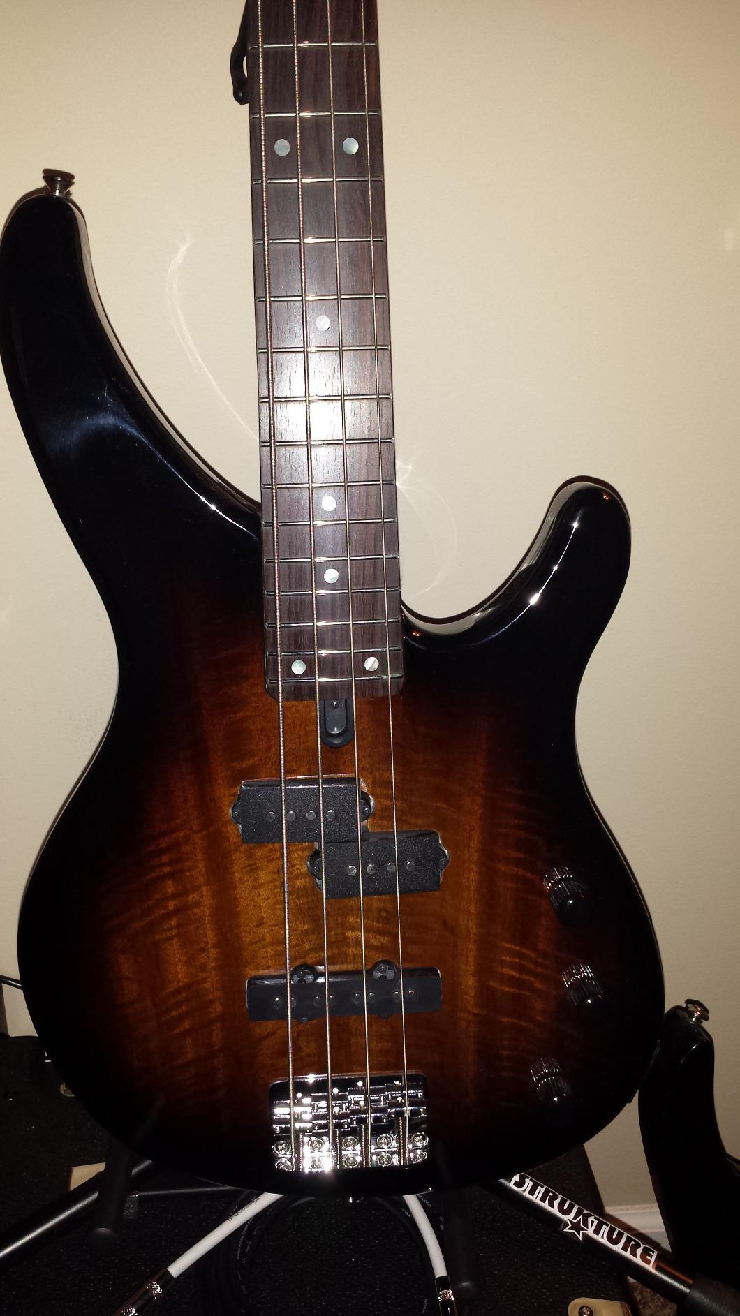 Yamaha TRBX174 BL 4-String Electric Bass Guitar customer photo 1