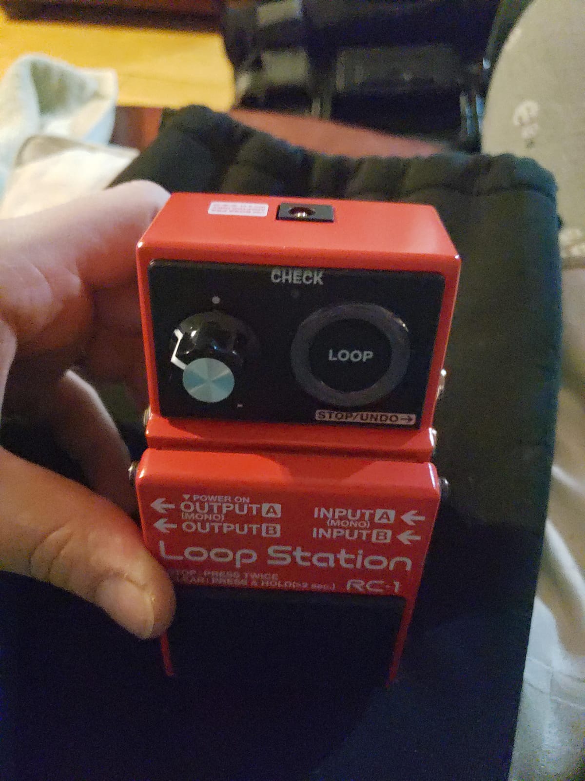 BOSS RC-1 Loop Station Pedal customer photo 2