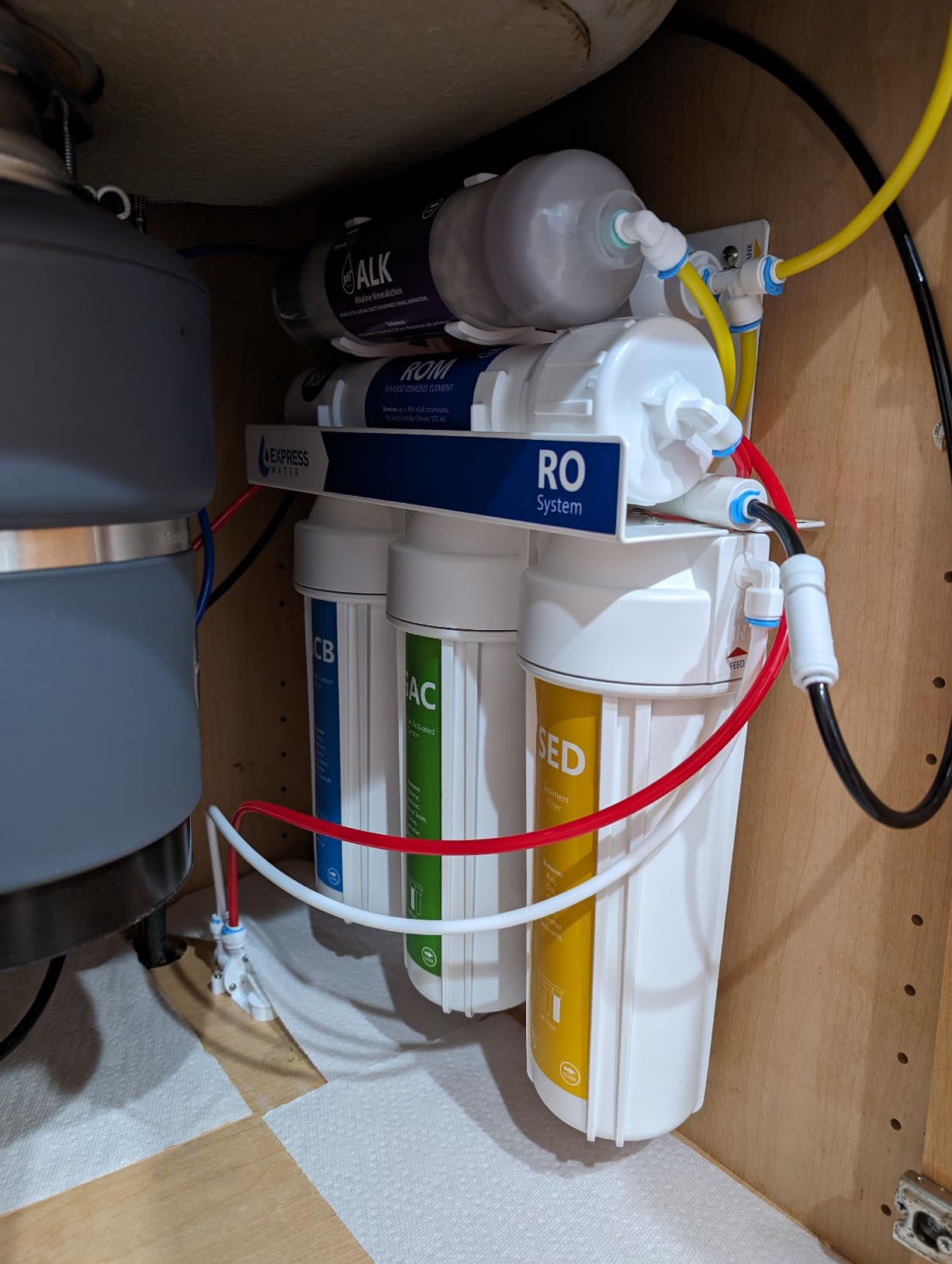 Express Water ROALK10D, 10-Stage Under Sink RO System, Alkaline, 100 GPD customer photo 1