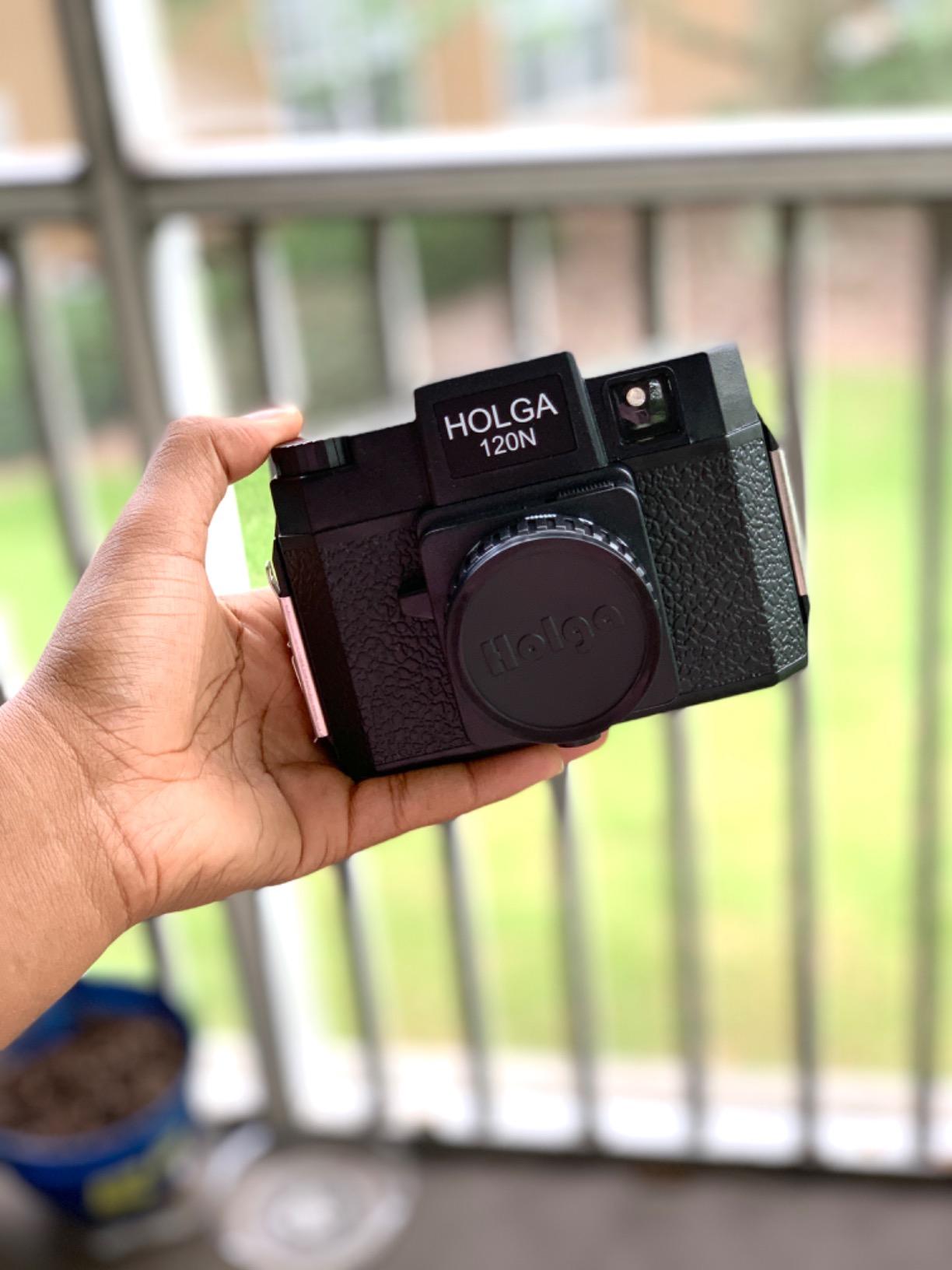 Holga 120N Medium Format Film Camera (Black) with Ilford HP5 Plus Black and White Negative Film 120mm Single Roll customer photo 1