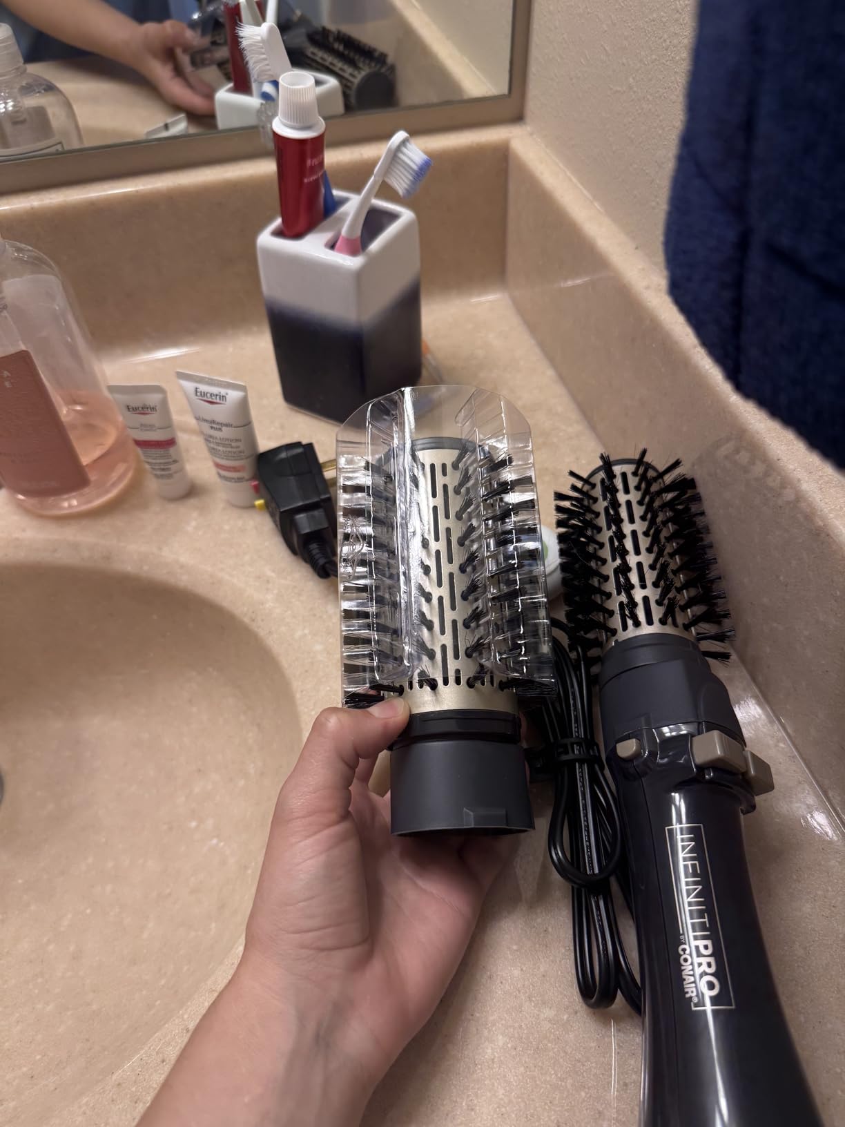 Conair InfinitiPRO Blow Dryer Brush Set, Rotating, 2