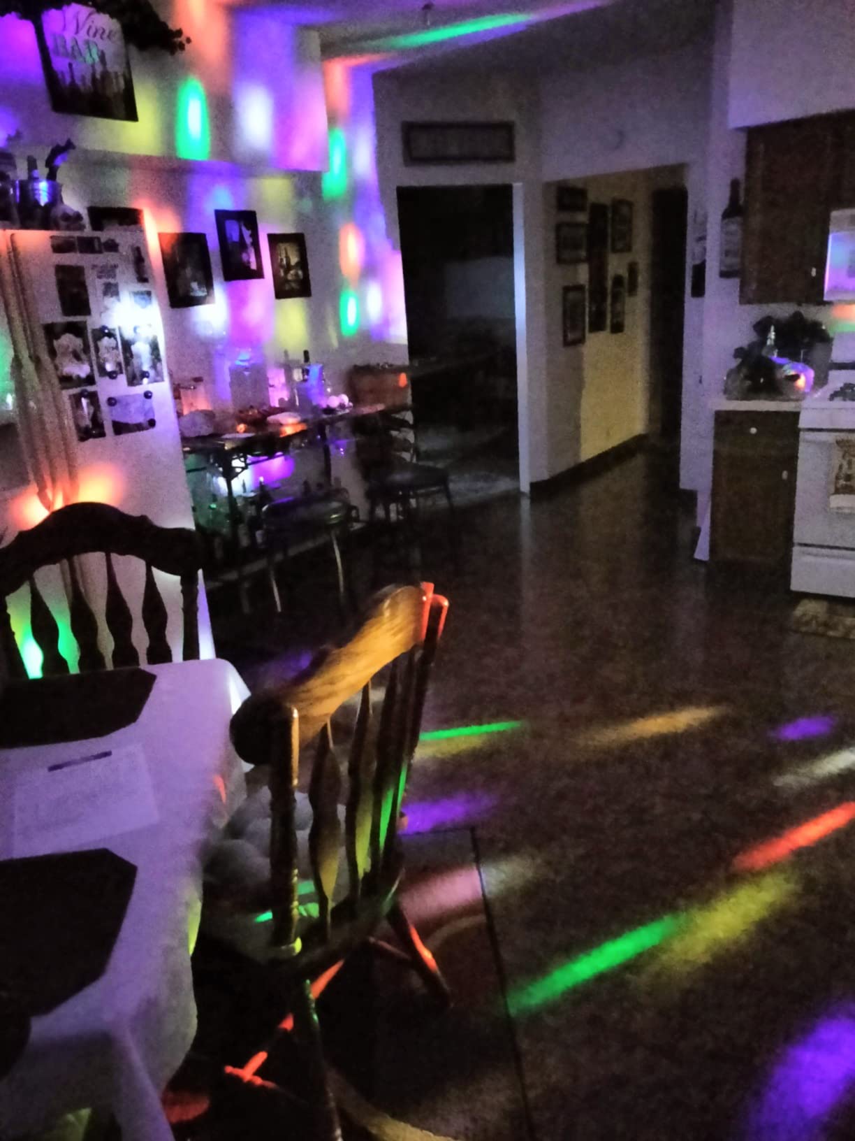 27W DJ Disco Party Light Derby Effect Remote Control customer photo 2