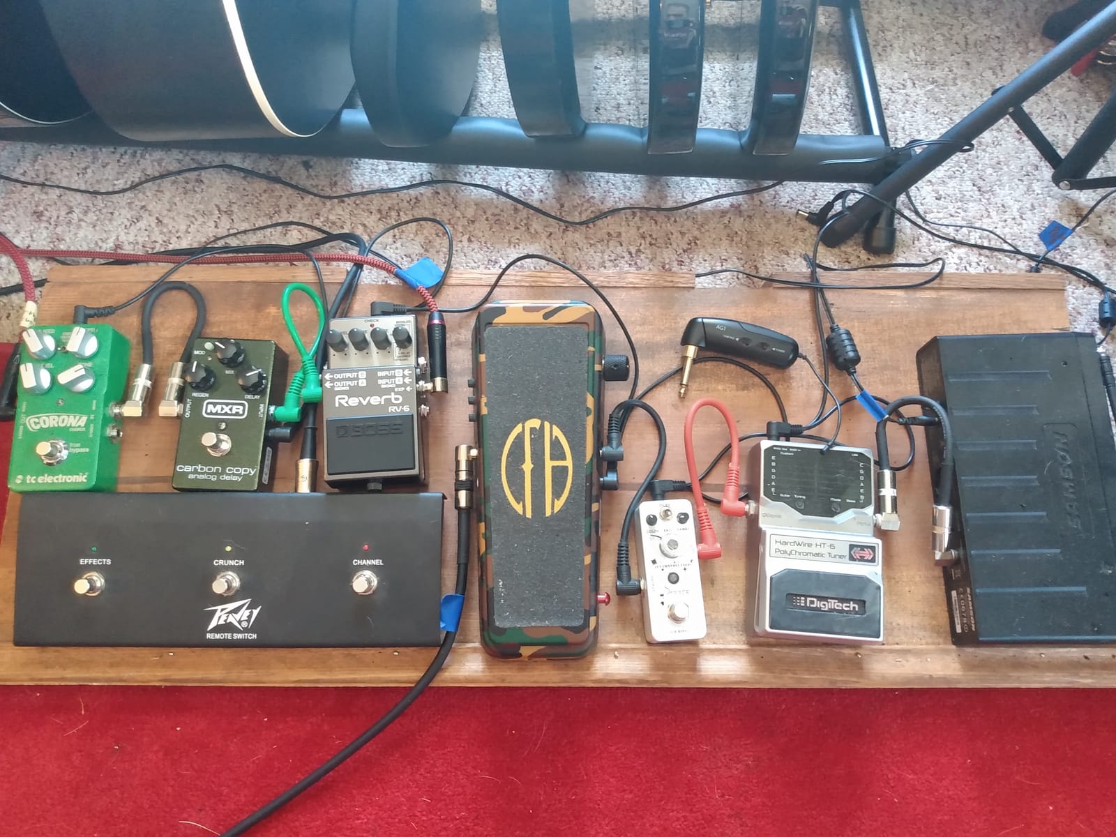 BOSS RV-6 Reverb Guitar Pedal customer photo 1