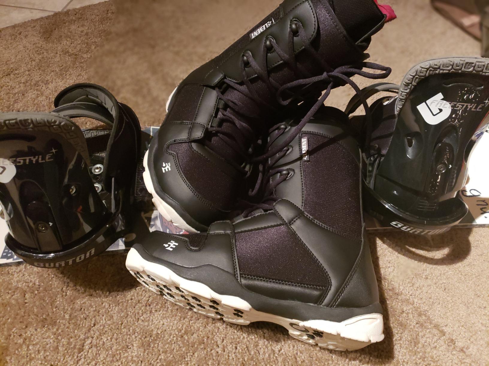 5th Element Men's Lace and Dial Snowboard Boots | Waterproof Liner, Secure Fit, Rubber Outsole, Designed for Beginner and Intermediate All-Mountain Snowboarders customer photo 1