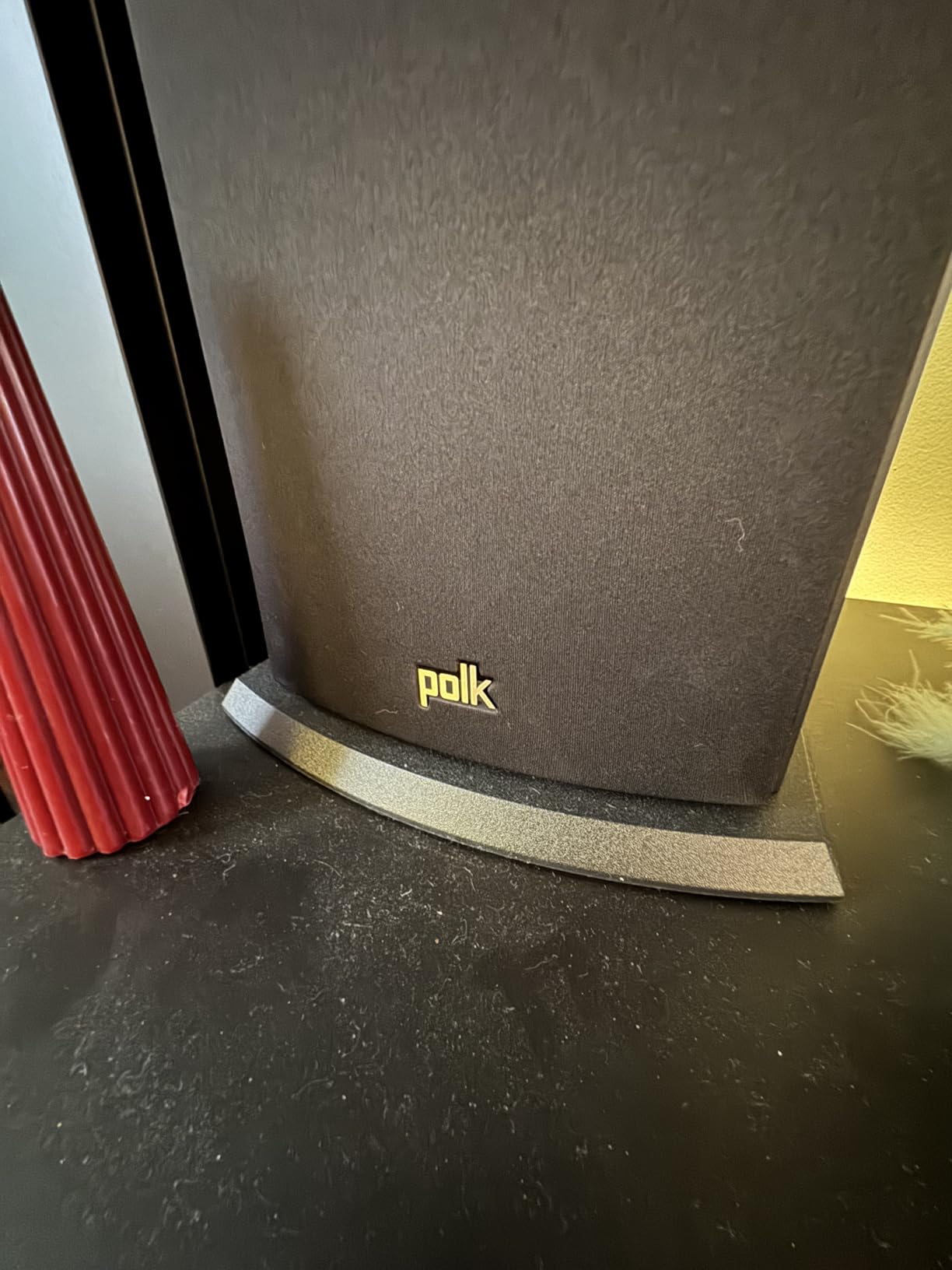 Polk Audio T50 Home Theater Floor Standing Tower Speaker 150W, Black | Single, Hi-Res Audio with Deep Bass Response, Dolby and DTS Surround customer photo 1