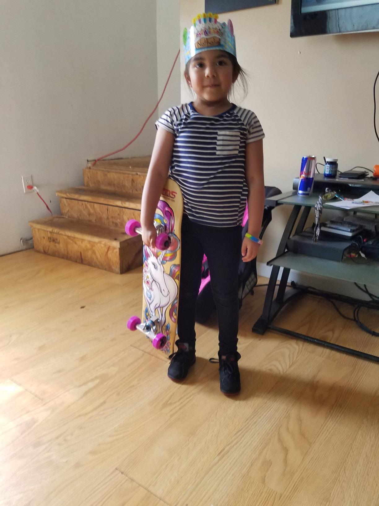 SkateXS Beginner Unicorn Girls Skateboard customer photo 2