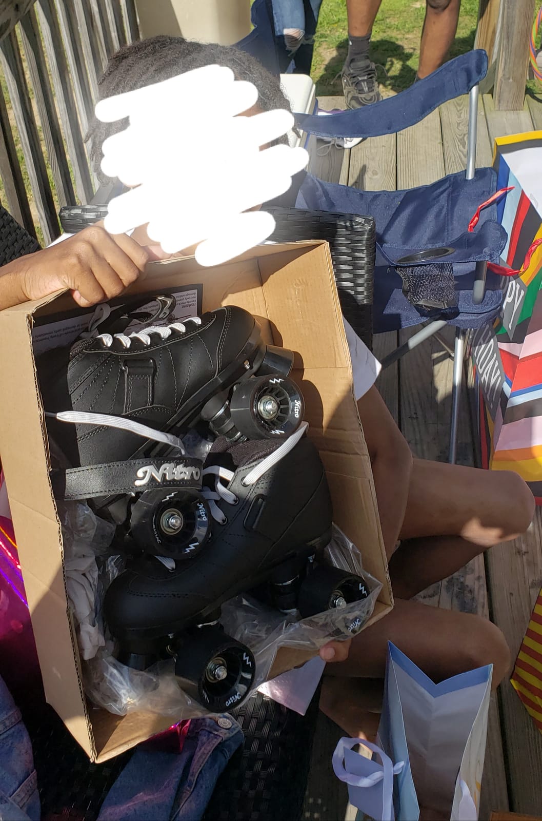 Epic Skates Super Nitro Indoor/Outdoor Quad Speed Roller Skates customer photo 1